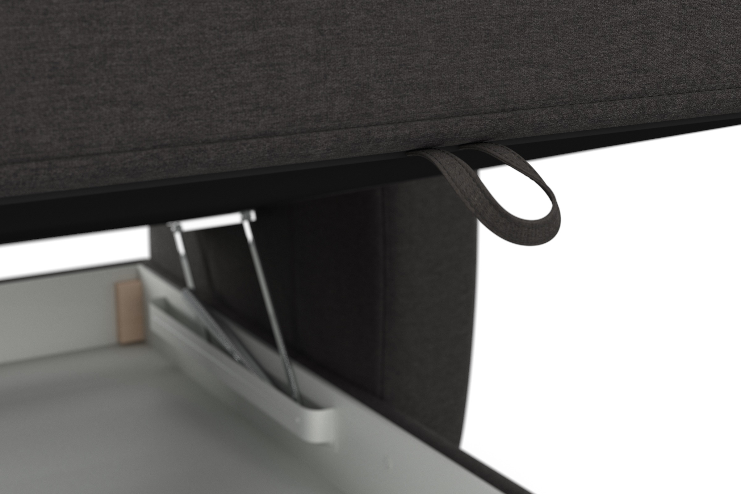 sit&more Ecksofa »Belluci L-Form«, inklusive Federkern, wahlweise mit Bettfunktion und Bettkasten