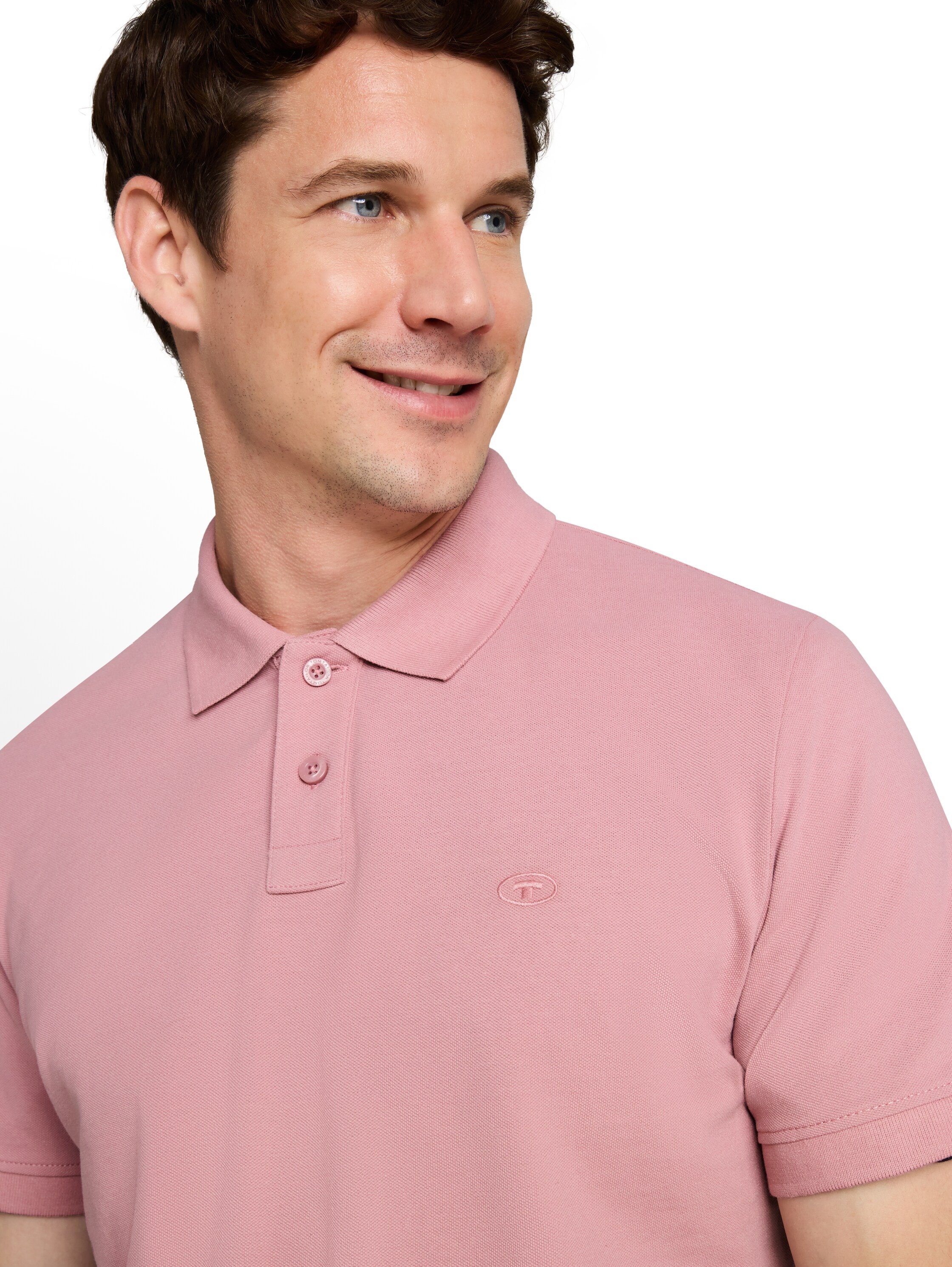 TOM TAILOR Poloshirt »Regular« Poloshirt mit Logostickerei