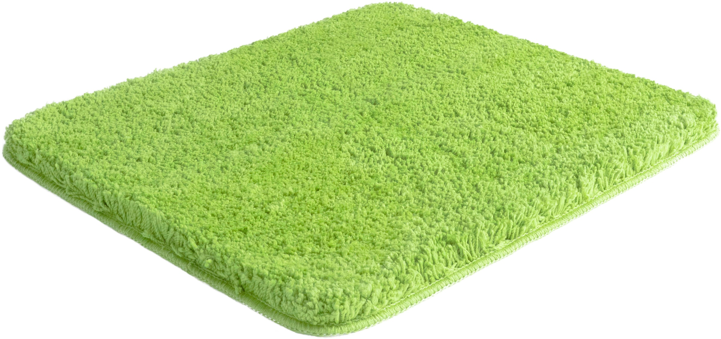 my home Badematte »Sanremo, Badvorleger, Badezimmer Teppich, sehr weich«, rutschhemmend beschichtet, fußbodenheizungsgeeignet-schnell trocknend, Badteppich, unifarben, rechteckig, rund & als 3-tlg. Set erhältlich