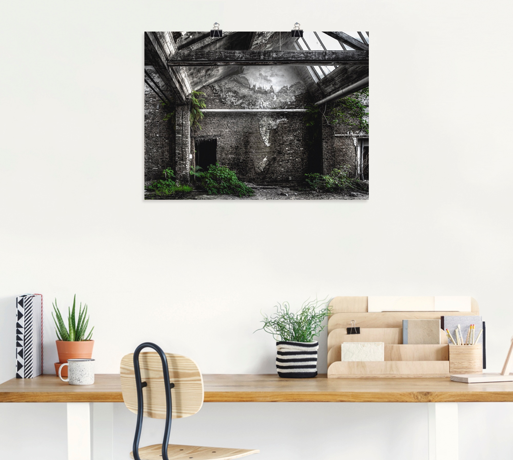 Artland Wandbild »Lost Place - alte Fabrik« Architektonische Elemente 1 Stk günstig online kaufen