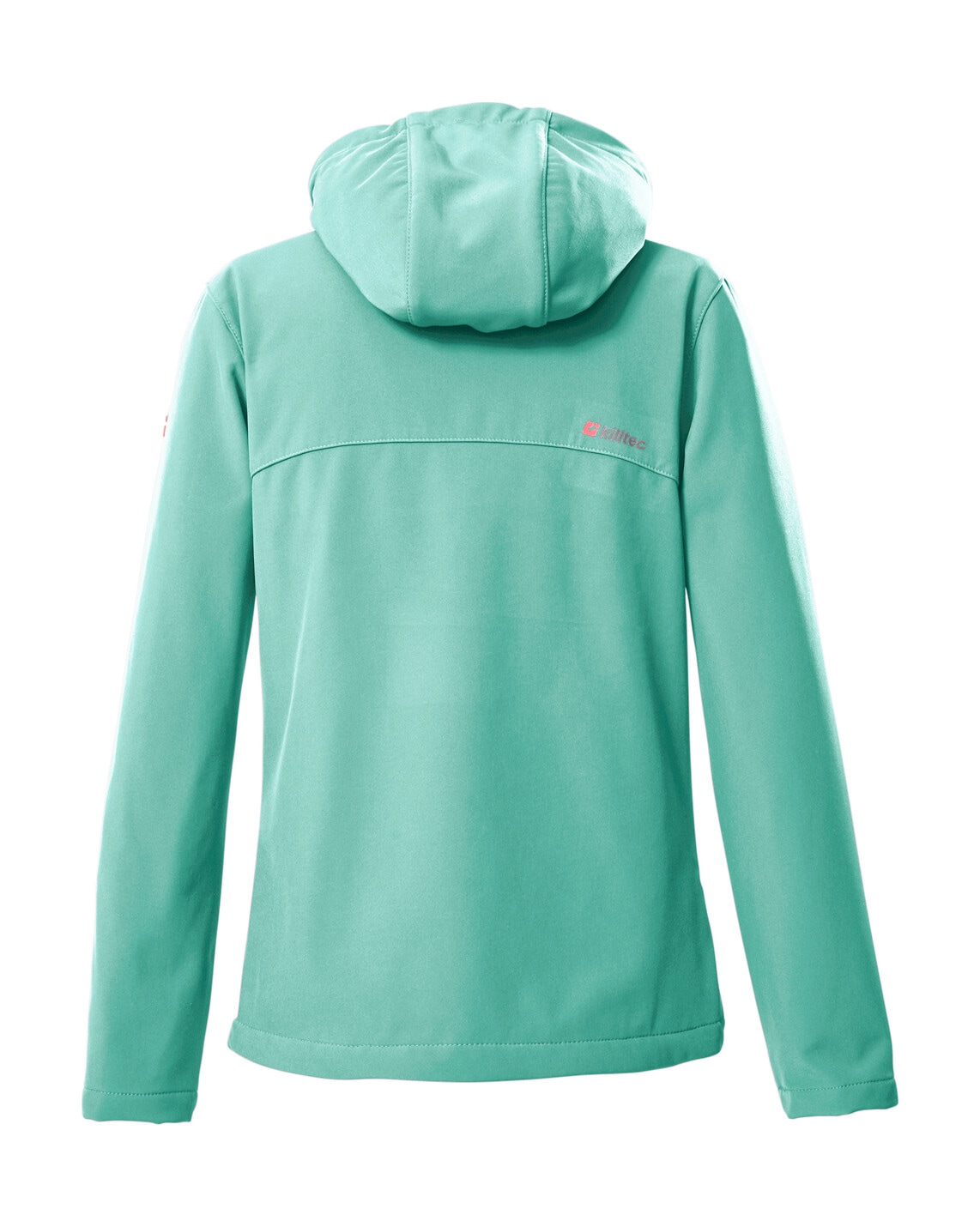 Killtec Softshelljacke »Girls Softshelljacke« Wasserabweisend, verstellbare Kapuze u Ärmel, Fleece-Innenfutter