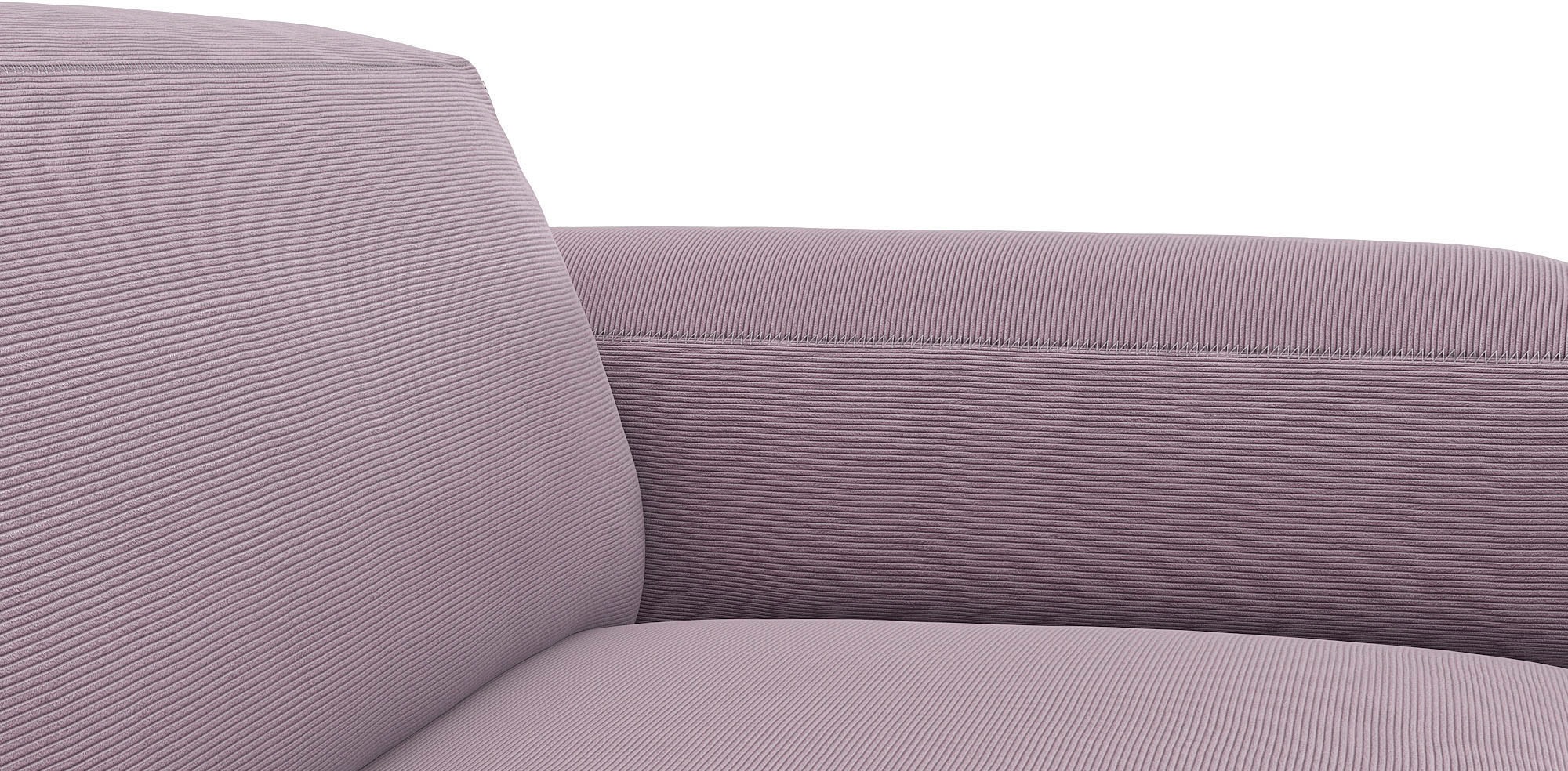 FLEXLUX Ecksofa »Lucera Chaislongue rechts oder links, L-Form, bequem«, modern & anschmiegsam, Kaltschaum, Stahl-Wellenunterfederung