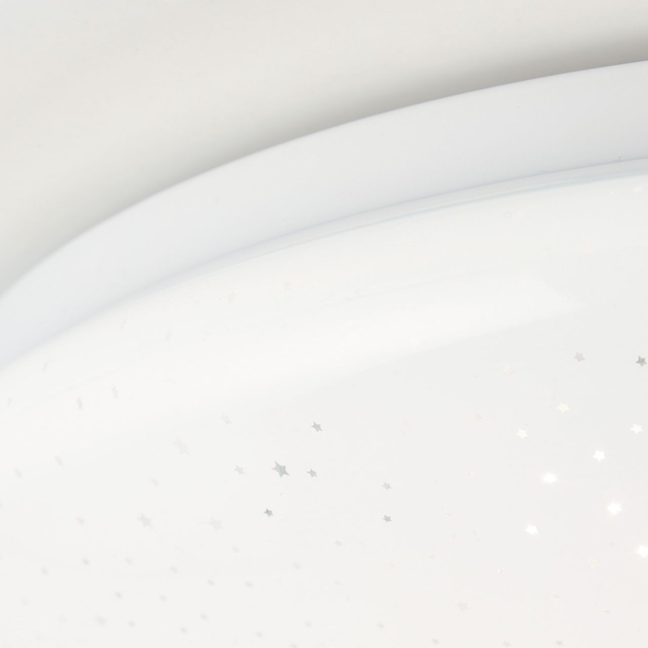 Brilliant Deckenleuchte »Fakir Starry«, 1 flammig, Leuchtmittel LED-Modul | LED fest integriert, LED Wand- und Deckenlampe 33cm weiß/kaltweiß