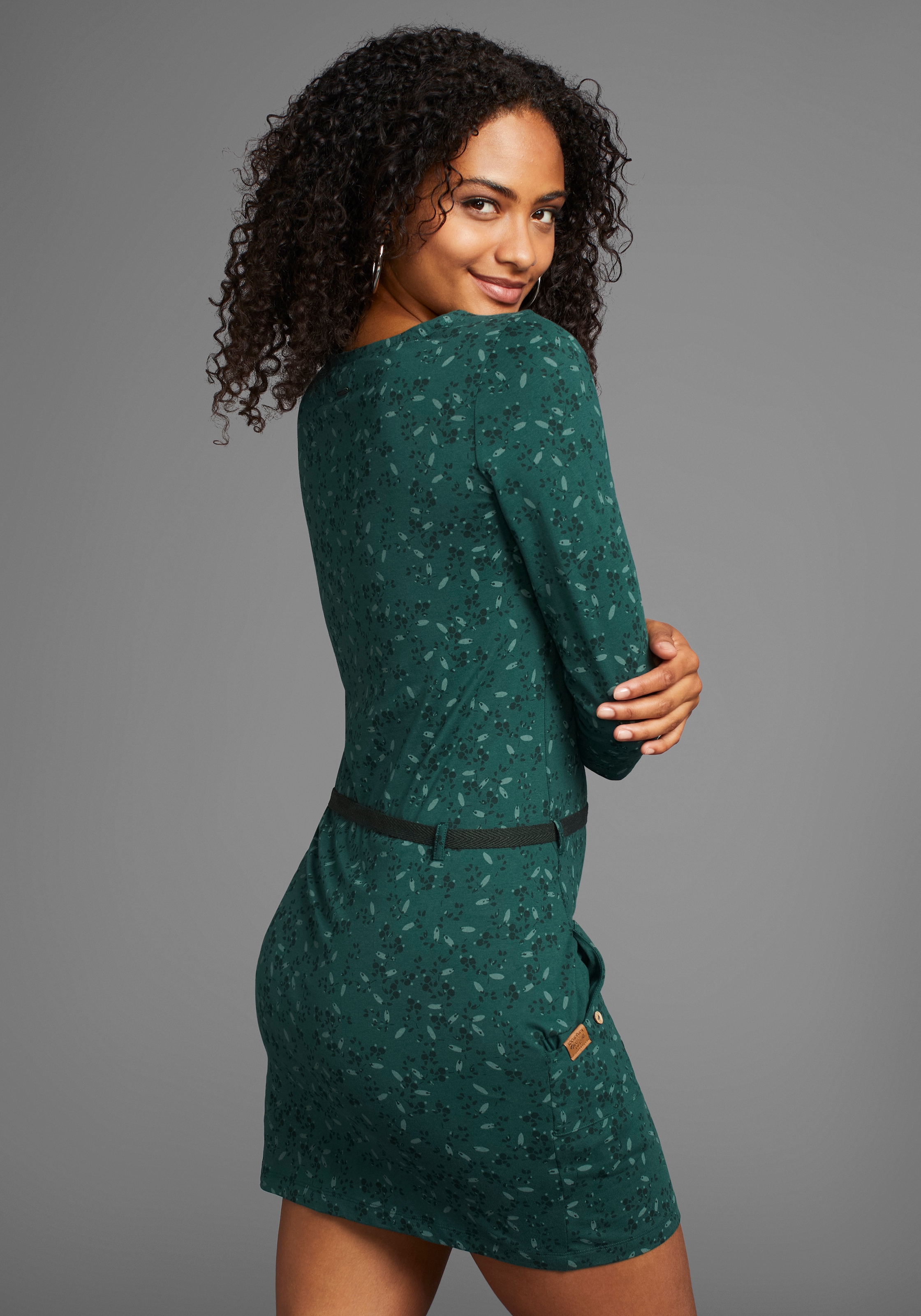 KangaROOS Jerseykleid, mit Allover-Print