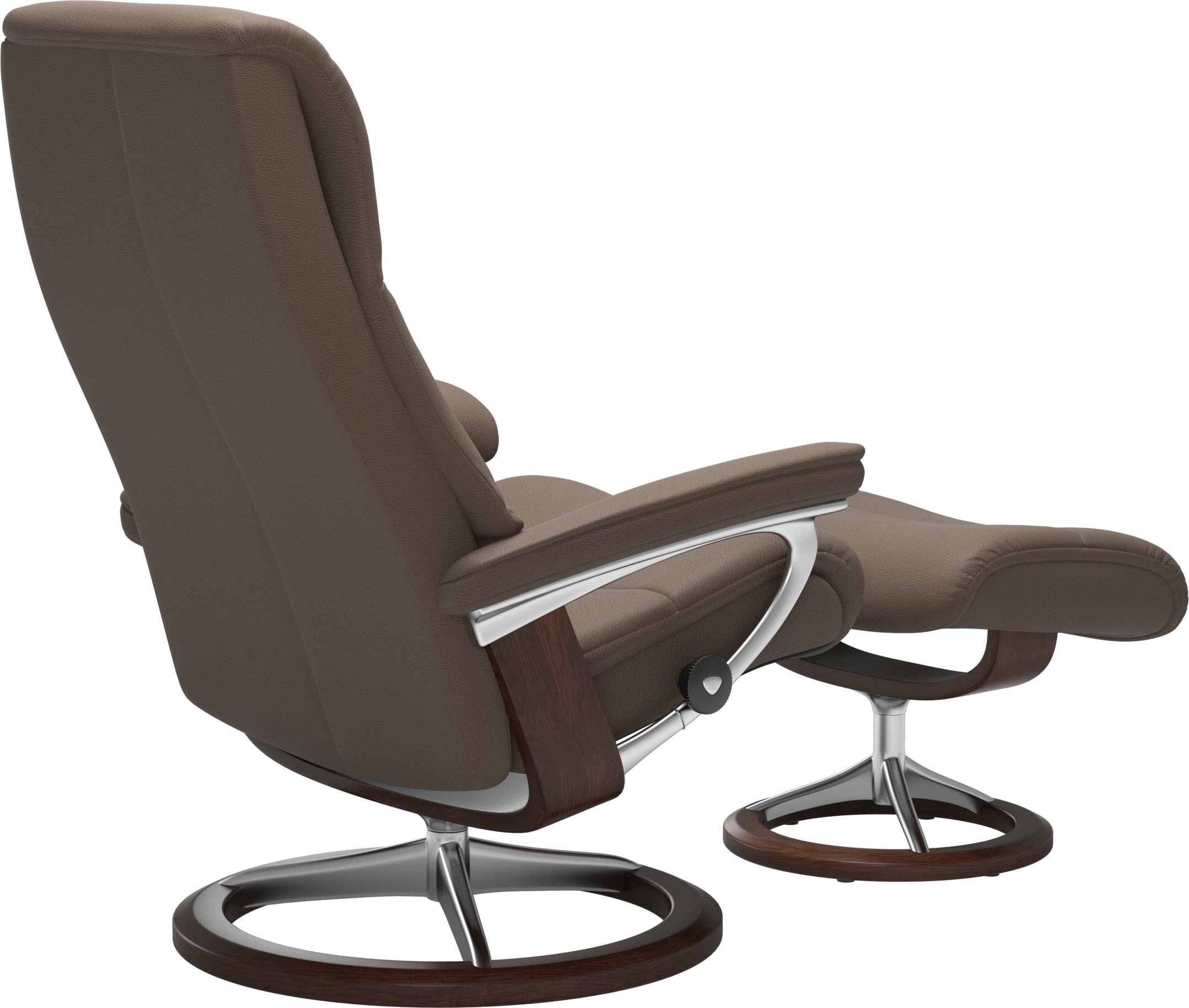 Stressless® Fußhocker »View«, mit Signature Base,Gestell Braun