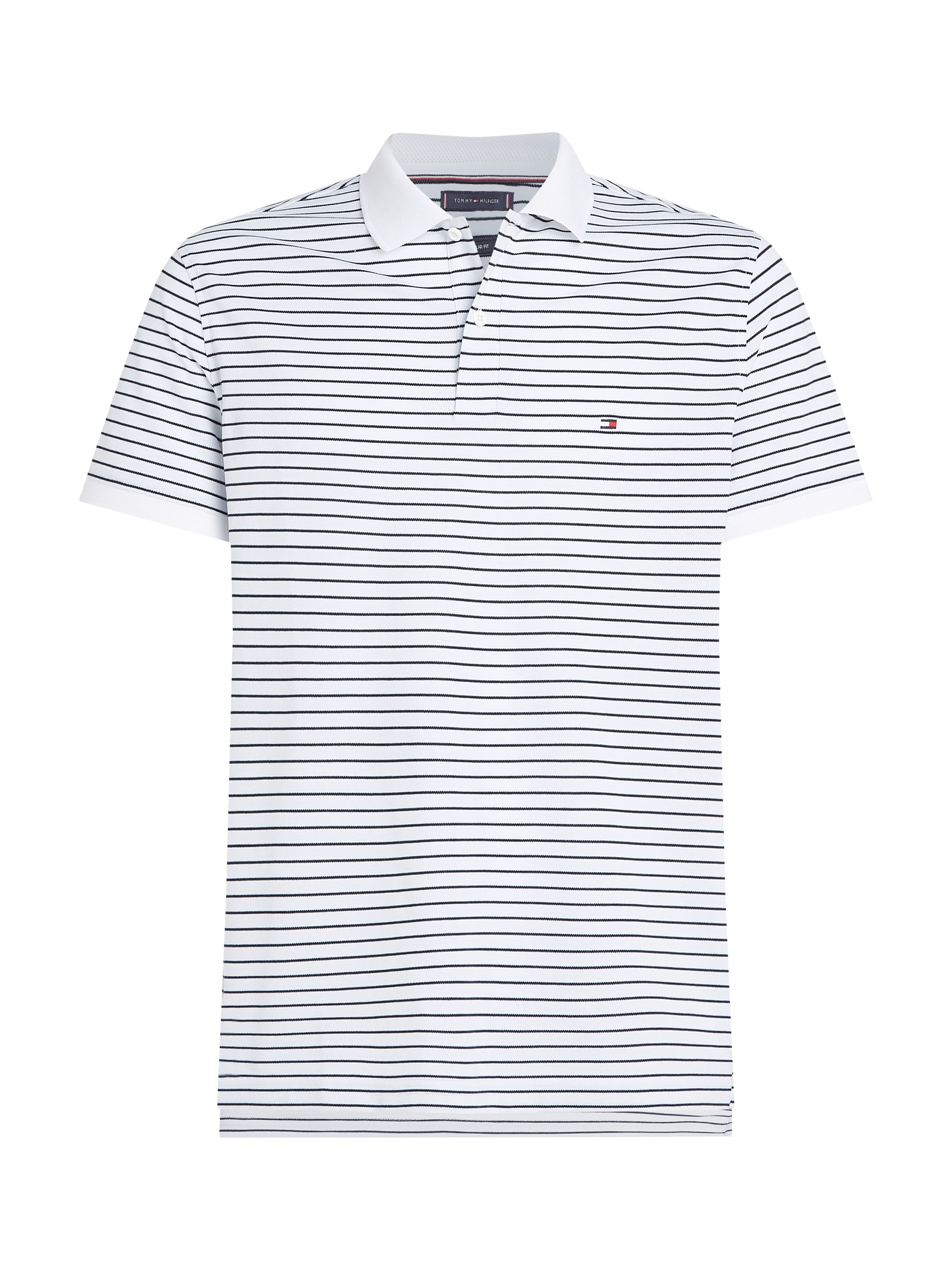 Tommy Hilfiger Poloshirt »PERFORMANCE PIQUE REG POLO«, mit Streifenmuster