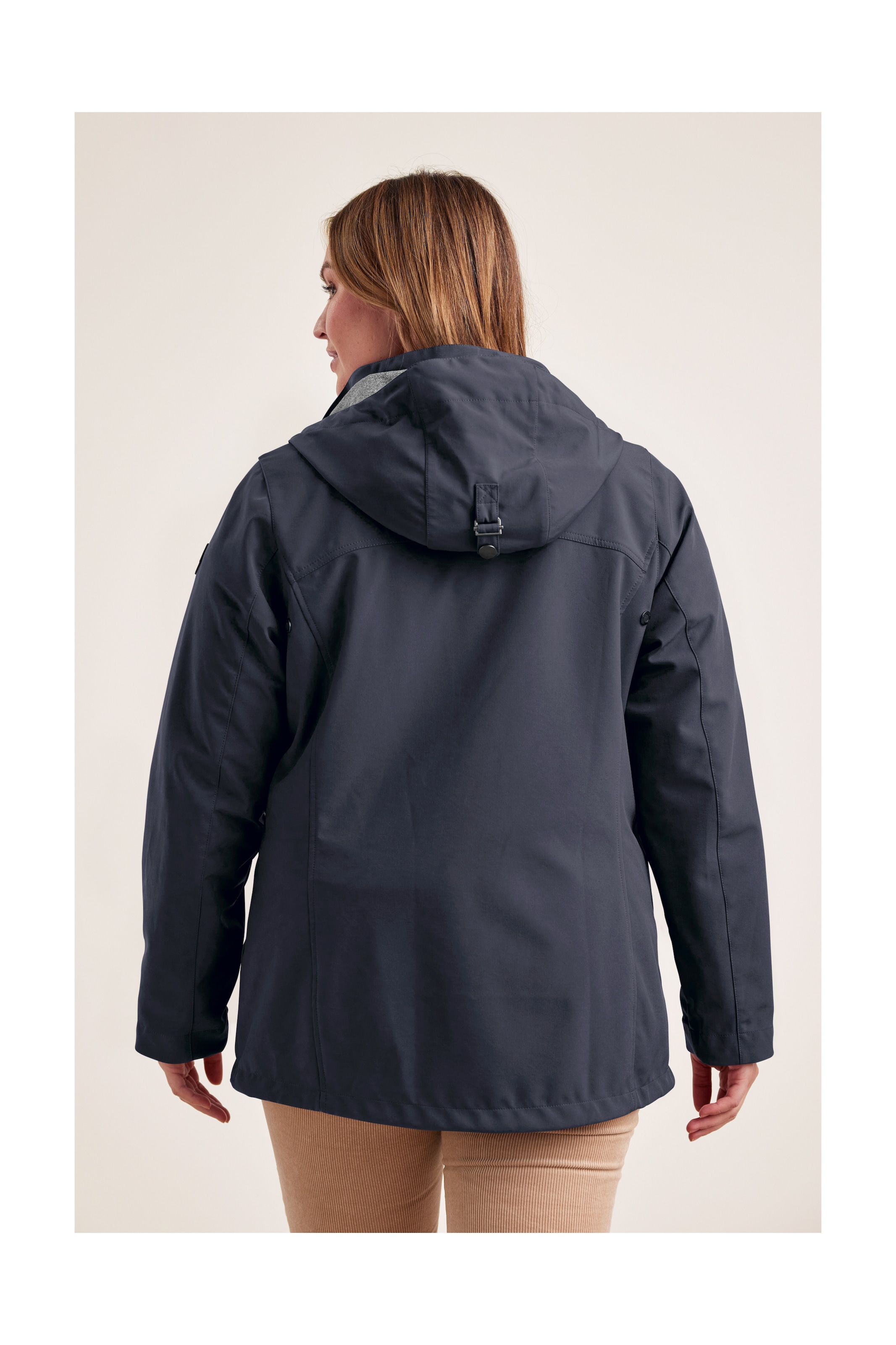 STOY Softshelljacke »STS 1 WMN SFTSHLL JCKT«, Damen Softshelljacke: wasserabweisend, winddicht, atmungsaktiv