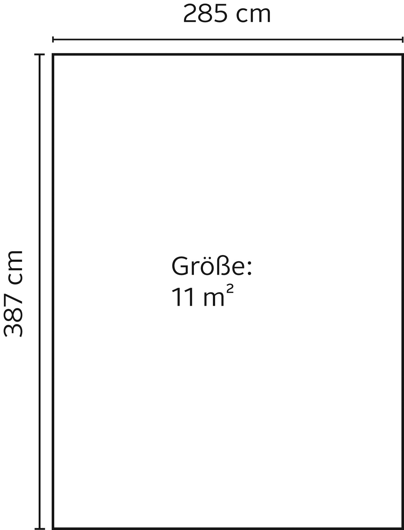 8. Bild von YARDMASTER Gerätehaus »Bayern 1013«, Metall, mit Bodenrahmen