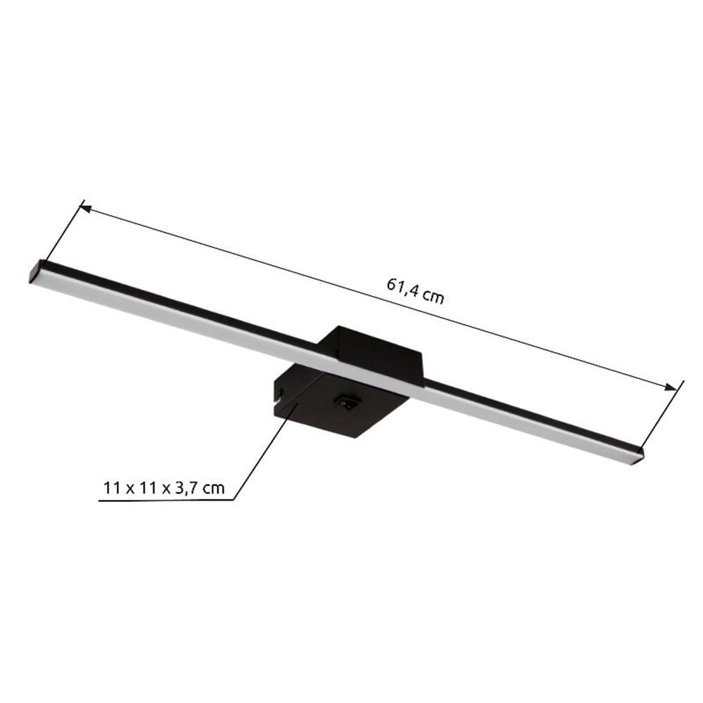 GLOBO LIGHTING LED Wandleuchte »JAIME«, 1 flammig, Leuchtmittel LED-Modul | LED fest integriert, ON/OFF Kippschalter