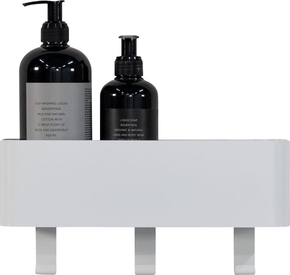 Spinder Design Garderobenhaken »Multi 3«, (1 St.), 2-in-1 Wandregal + Garderobe