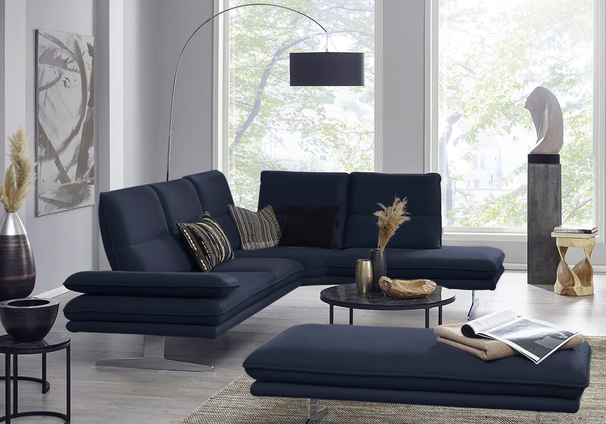 W.SCHILLIG Ecksofa »broadway, Designsofa, mit tollem Sitzkomfort, L-Form«, günstig online kaufen