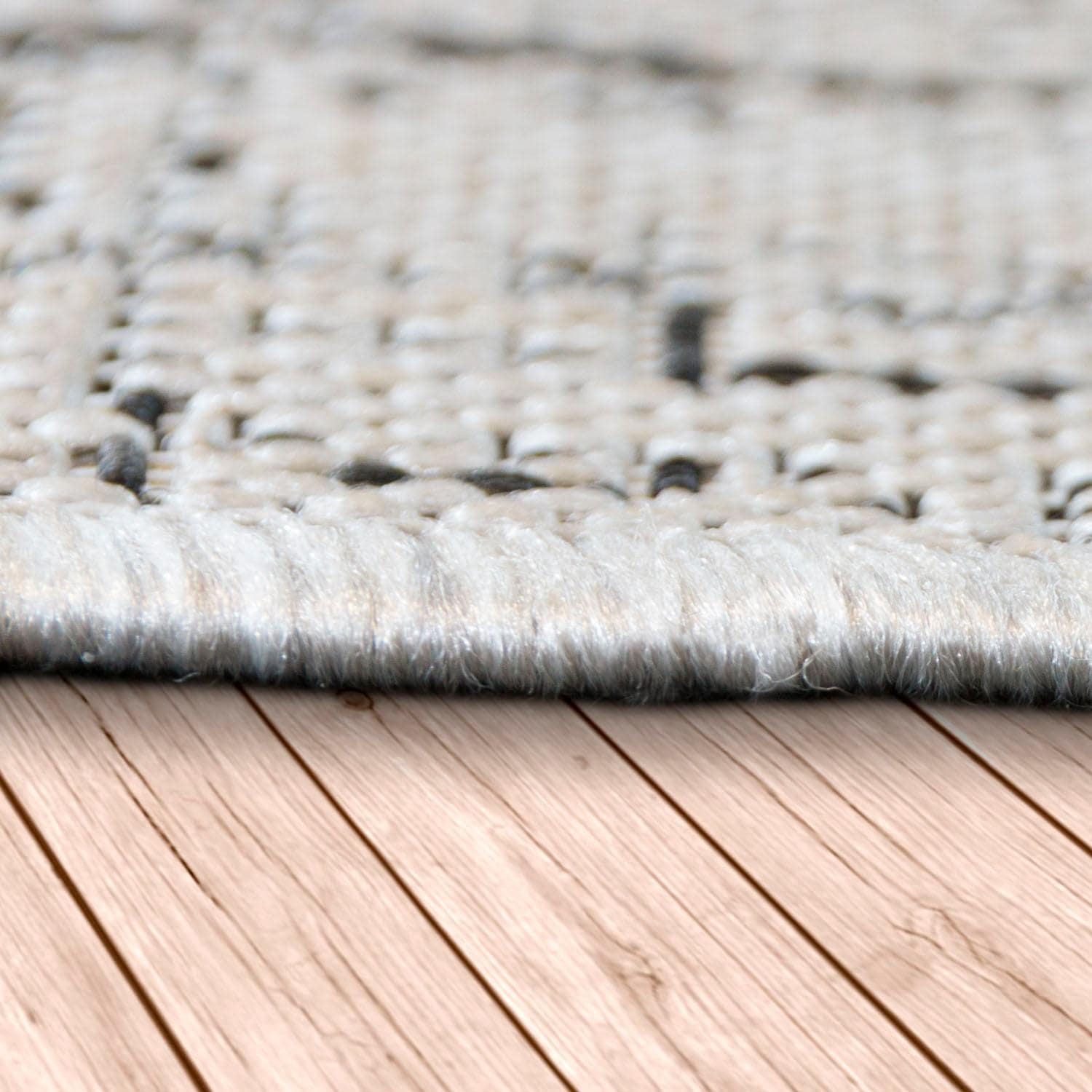 Paco Home Teppich »Coco Rauten rechteckig, Outdoor In- und schnell Vintage Muster, bequem Design, Flachgewebe, und bestellen geeignet 204«