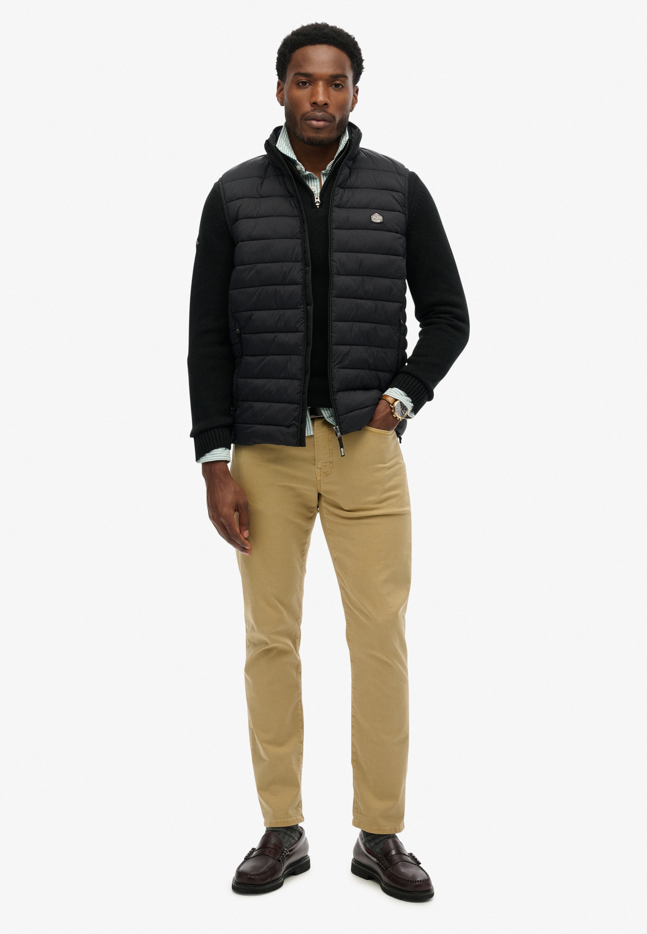 Superdry Steppweste »Fuji Lite Padded Gilet« Steppware, normal geschnitten