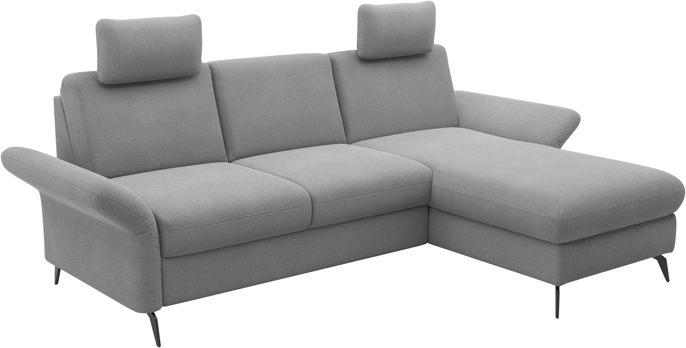 Home affaire Ecksofa »Rochelle«, optional: Armteilverstellung, klappbar, Bettkasen
