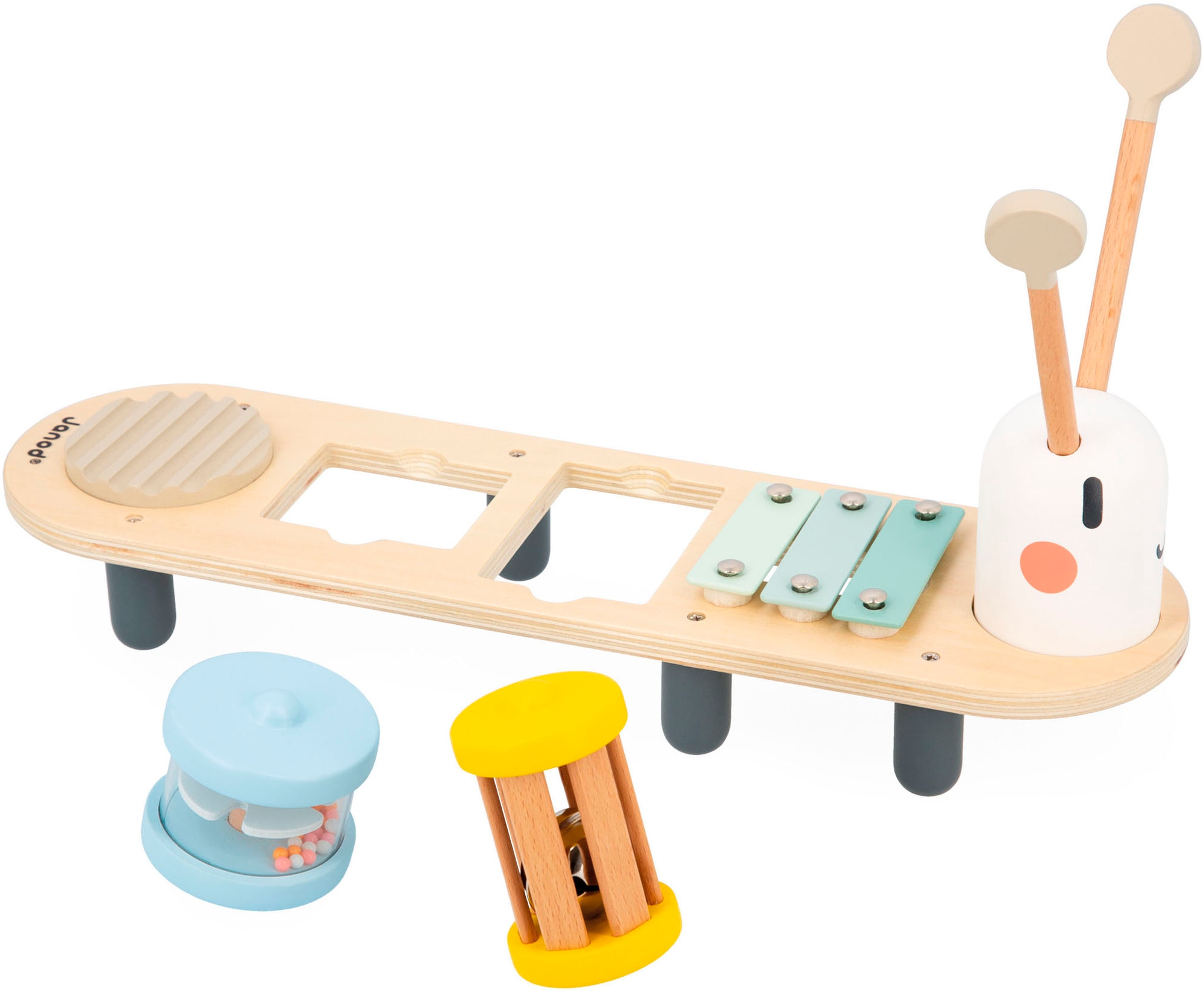Janod Spielzeug-Musikinstrument »Aktivitäts-Raupe«, FSC®- schützt Wald - weltweit