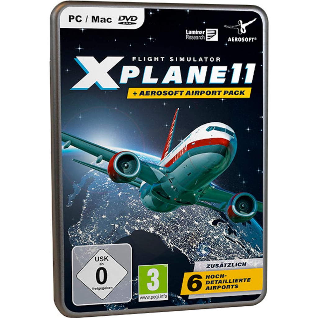 aerosoft Spielesoftware »XPlane 11 + Aerosoft Pack«, PC