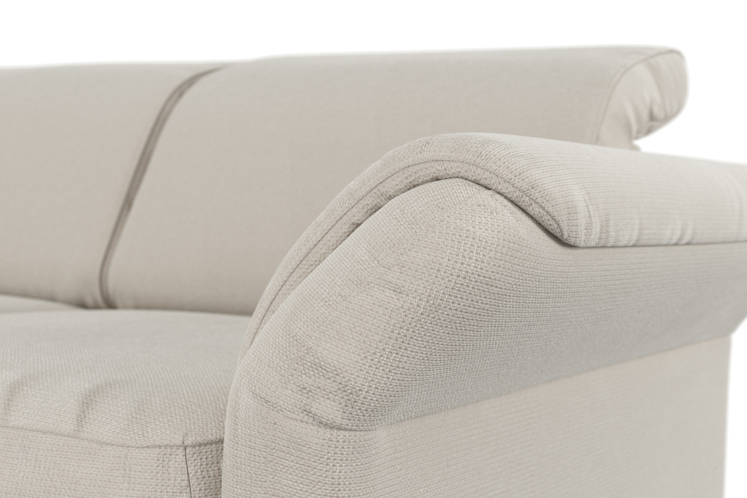 sit&more Ecksofa »Apulia L-Form«, wahlweise Bettfunktion, Bettkasten und Kopf- und Armteilverstellung
