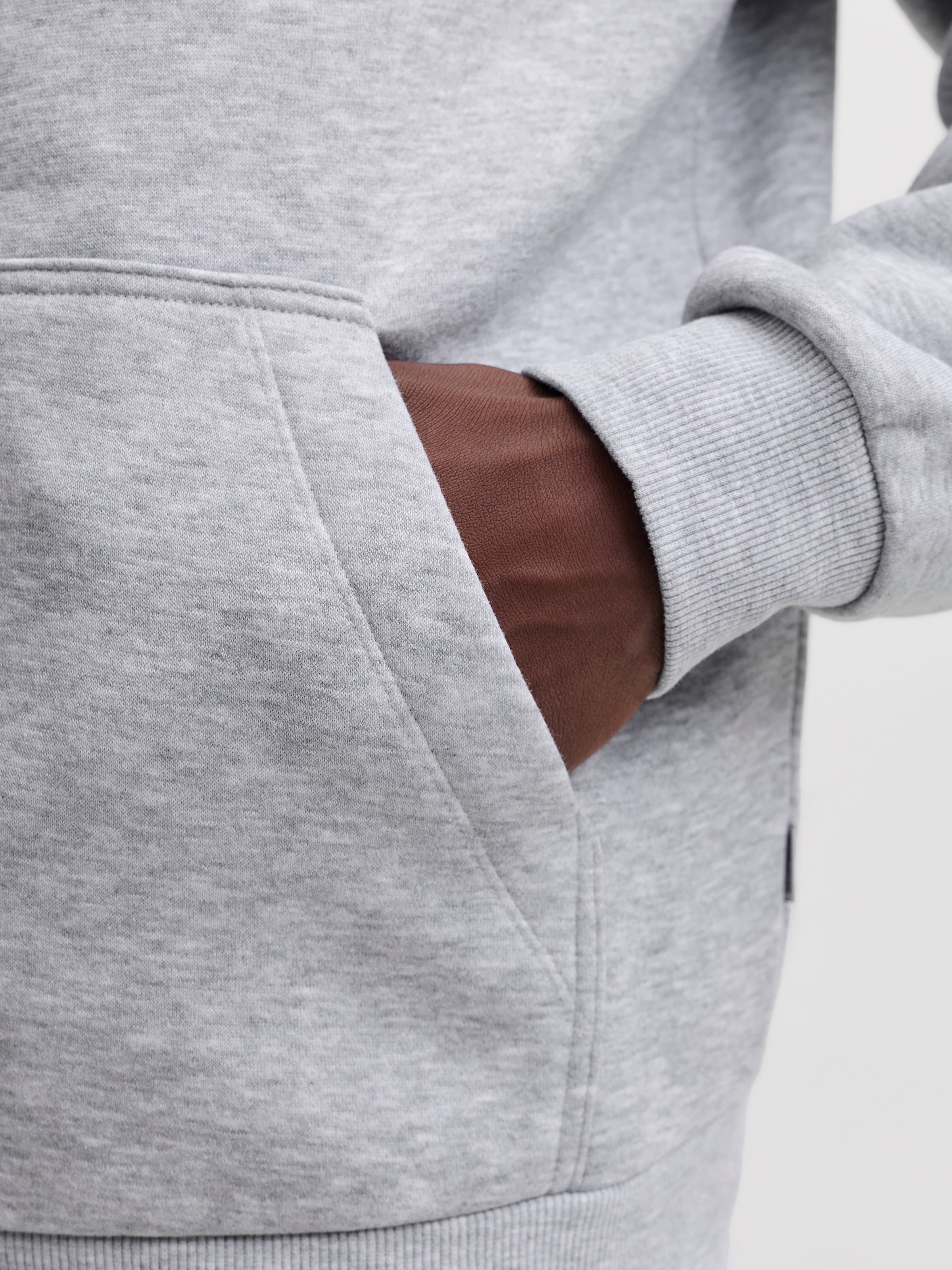 Jack & Jones Sweatjacke »JJEBRADLEY SWEAT ZIP HN NOOS« Materialmix, regular fit