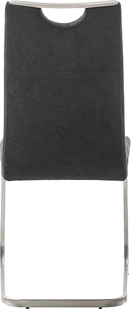 MCA furniture Freischwinger »MCA TERESINA Schwingstuhl mit Griffloch«, Feingewebe, (4er-Set), Schwingstühle mit Griffloch, Komfortsitzhöhe von ca. 48 cm