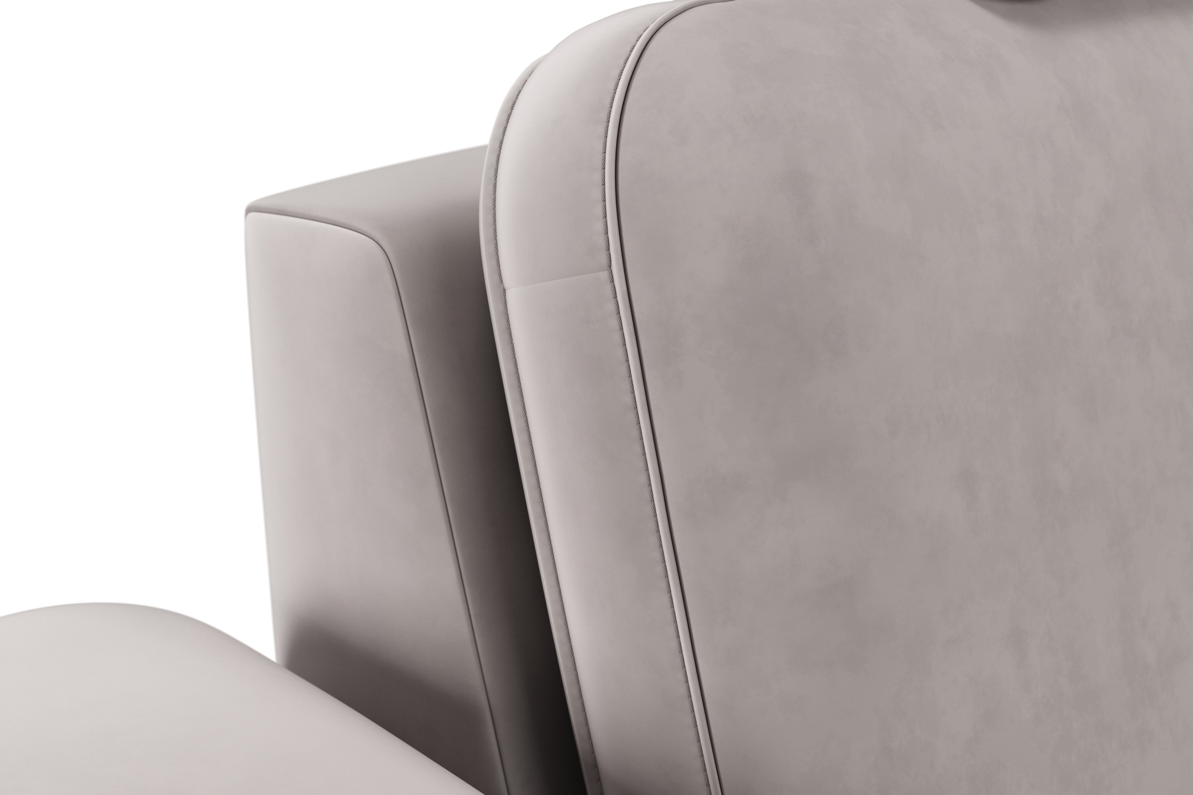 sit&more Wohnlandschaft »Bendigo U-Form«, inklusive Sitztiefenverstellung, Bodenfreiheit 12 cm, in 2 Fußfarben