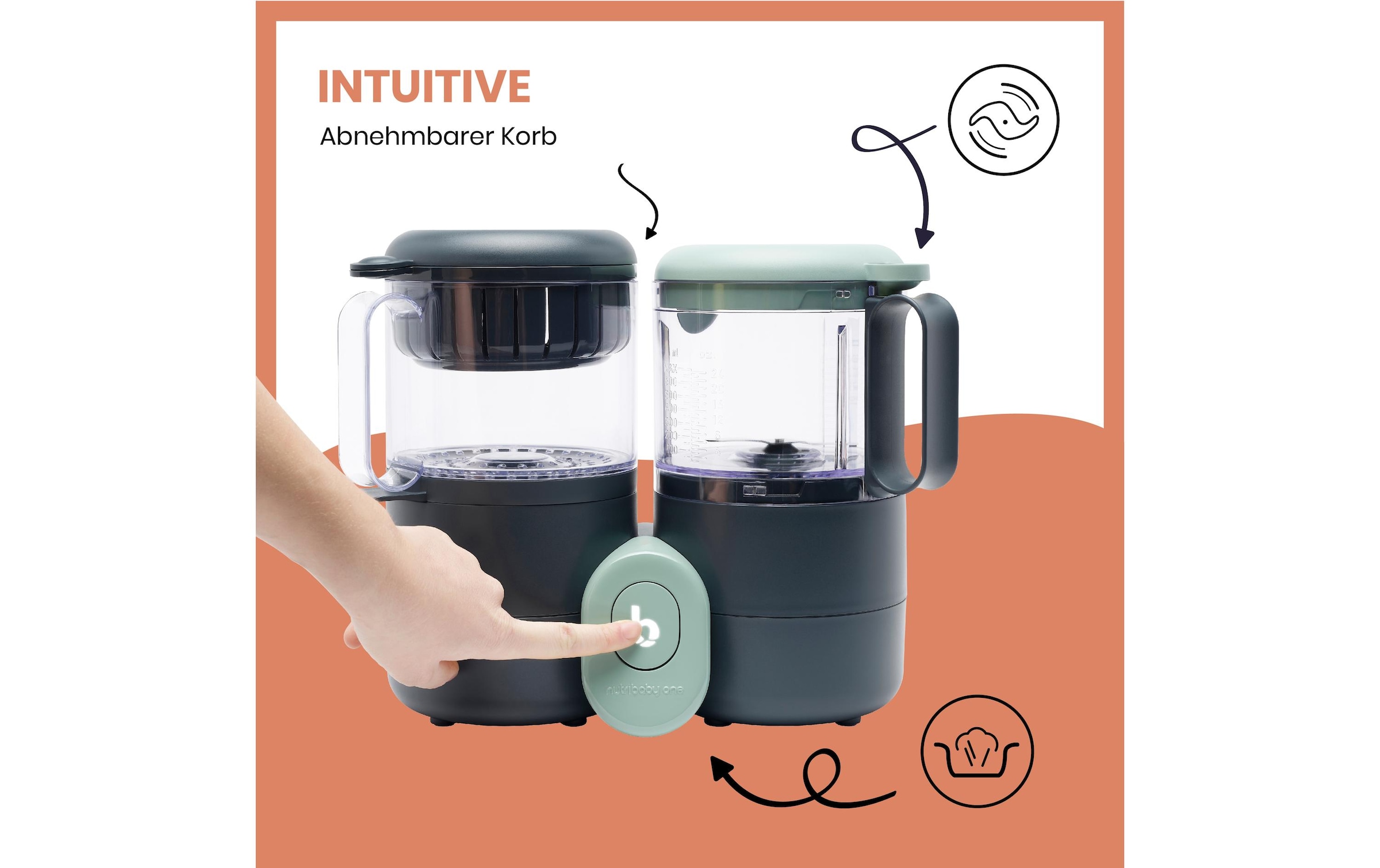BABYMOOV Handmixer »Nutribaby One«