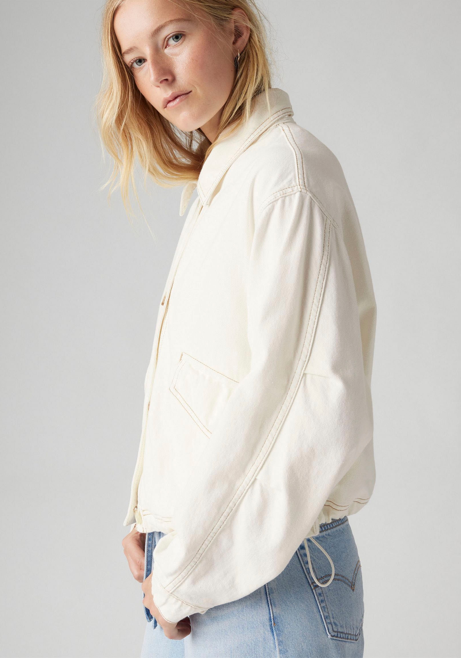 Levi's® Jeansjacke »JANIS UTILITY J«, ohne Kapuze, in weiter, bequemer Passform