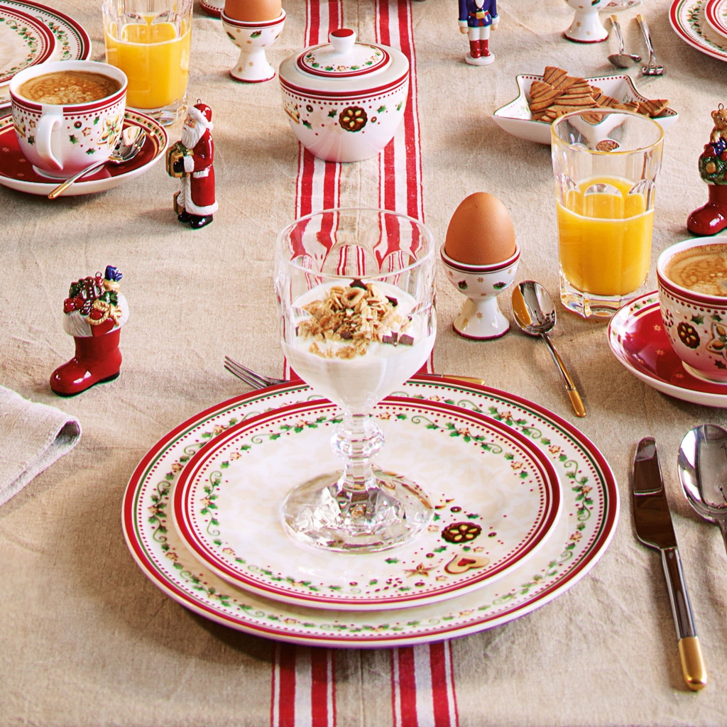 Villeroy & Boch Speiseteller »Speiseteller Sternschnuppe Winter Bakery Delight ø 27,4 cm 6er Set bunt«