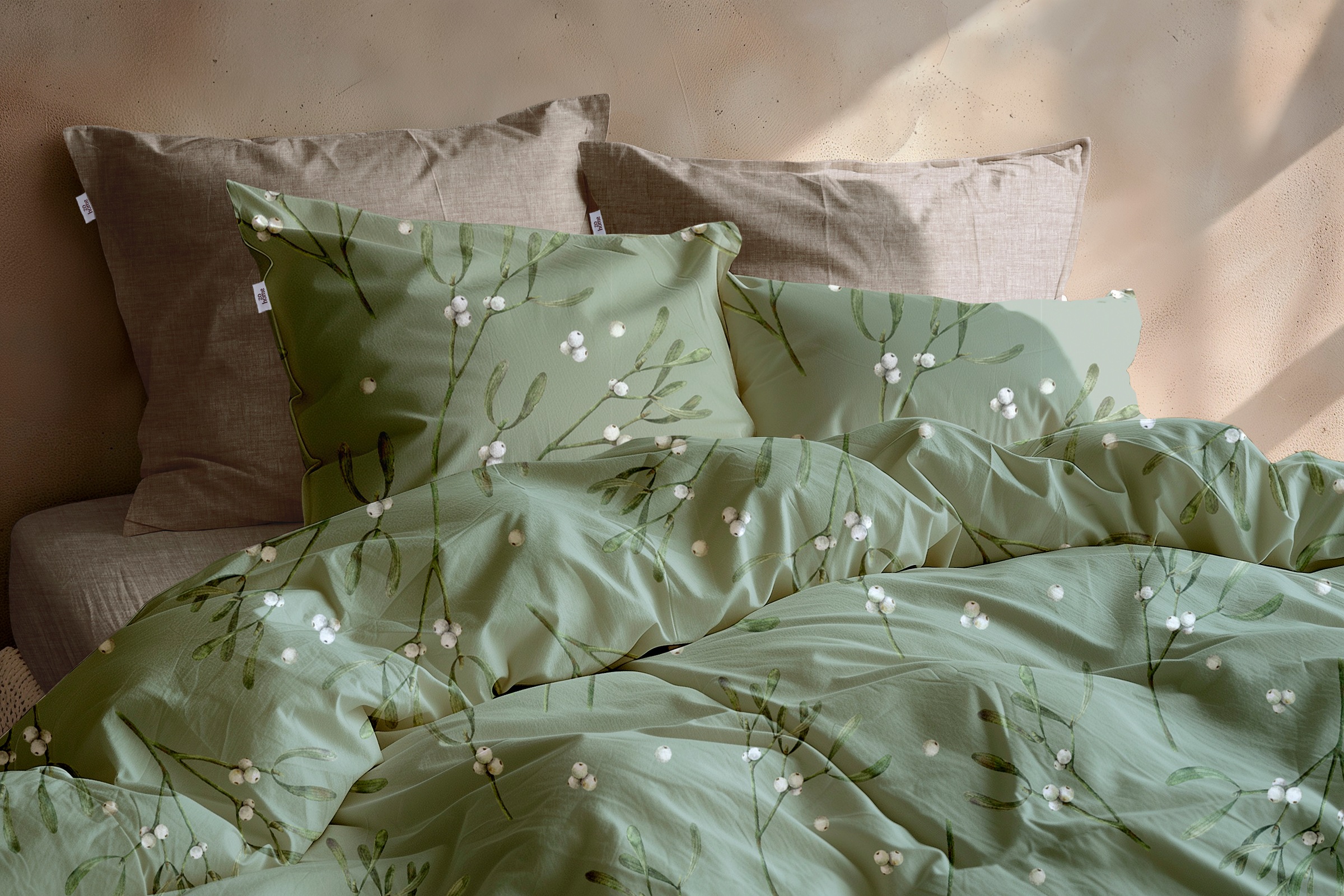 ZO HOME Bettwäsche »Zohome Bettwäsche Baumwolle Flanell Hedra« 2 Bettwäsche aus 100% Baumwolle, hochwertige Flanell, ab 135x200 cm.