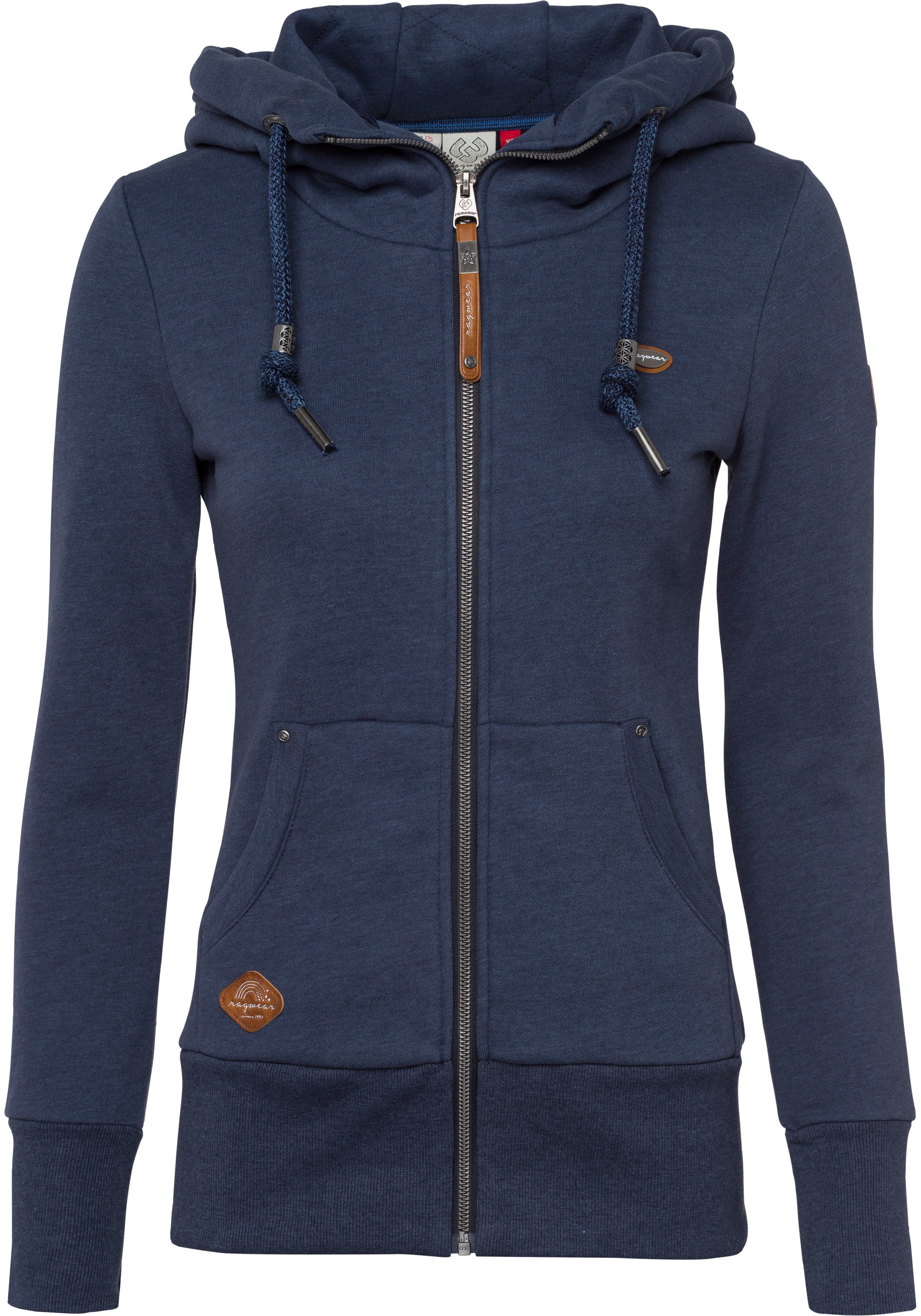 Ragwear Sweatjacke »NESKA ZIP O«, mit extra breiten Bündchen