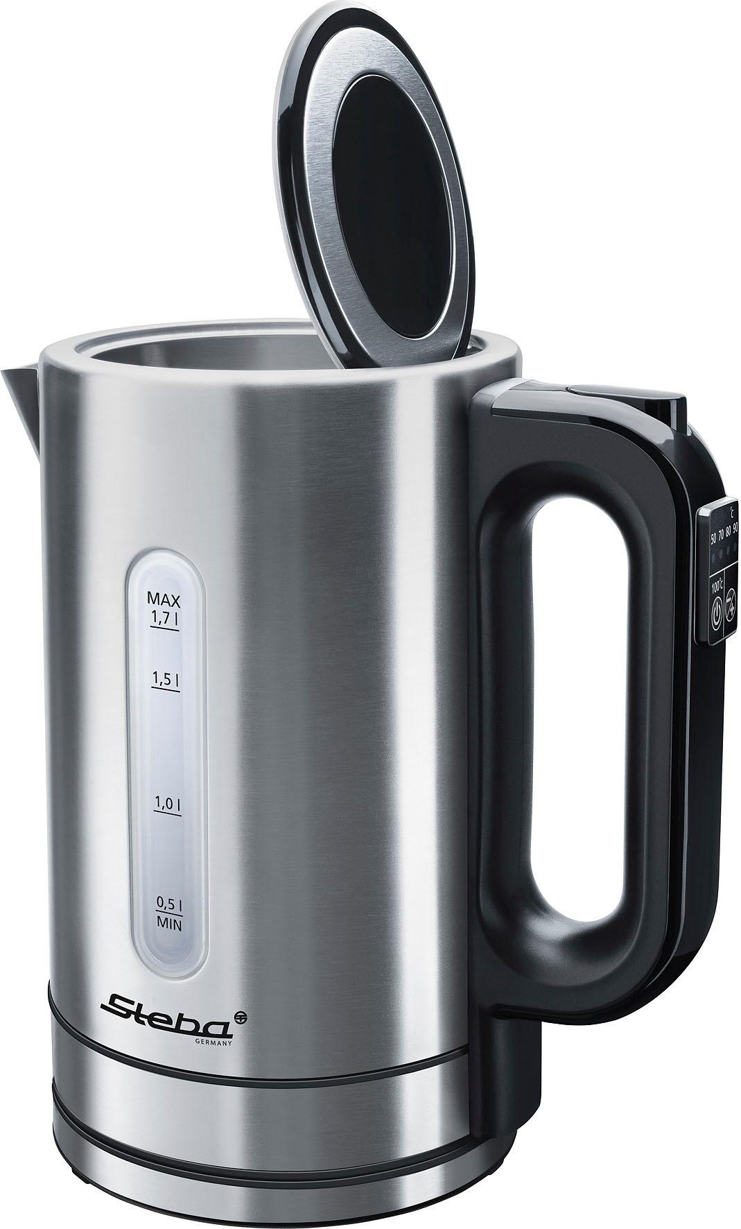 Steba Wasserkocher »WK 21 INOX«, 1,7 l, 2200 W günstig online kaufen