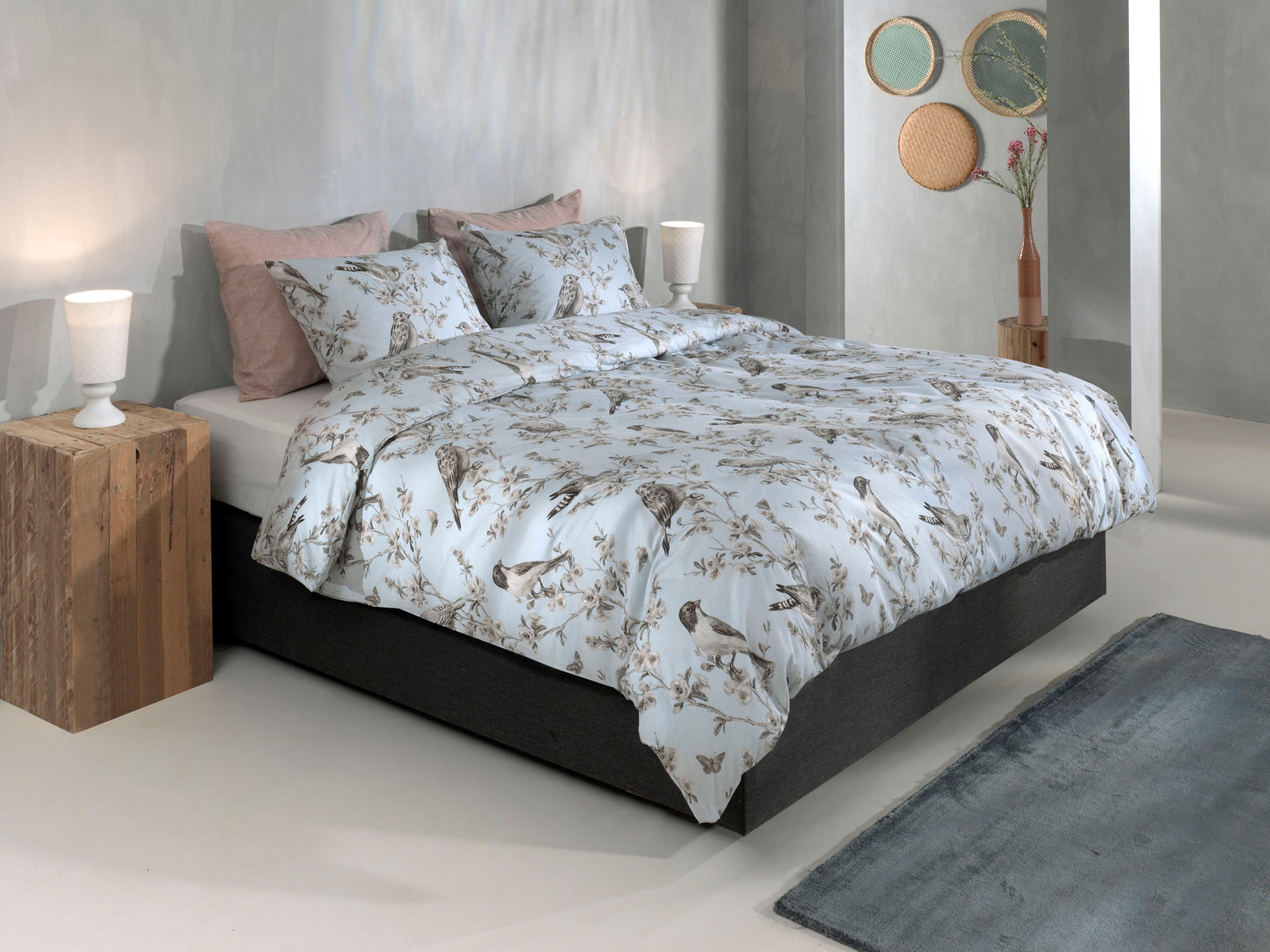 ZO HOME Bettwäsche »Uccello« 1 tlg. Bettwäsche aus 100% Baumwolle, hochwertige Flanell