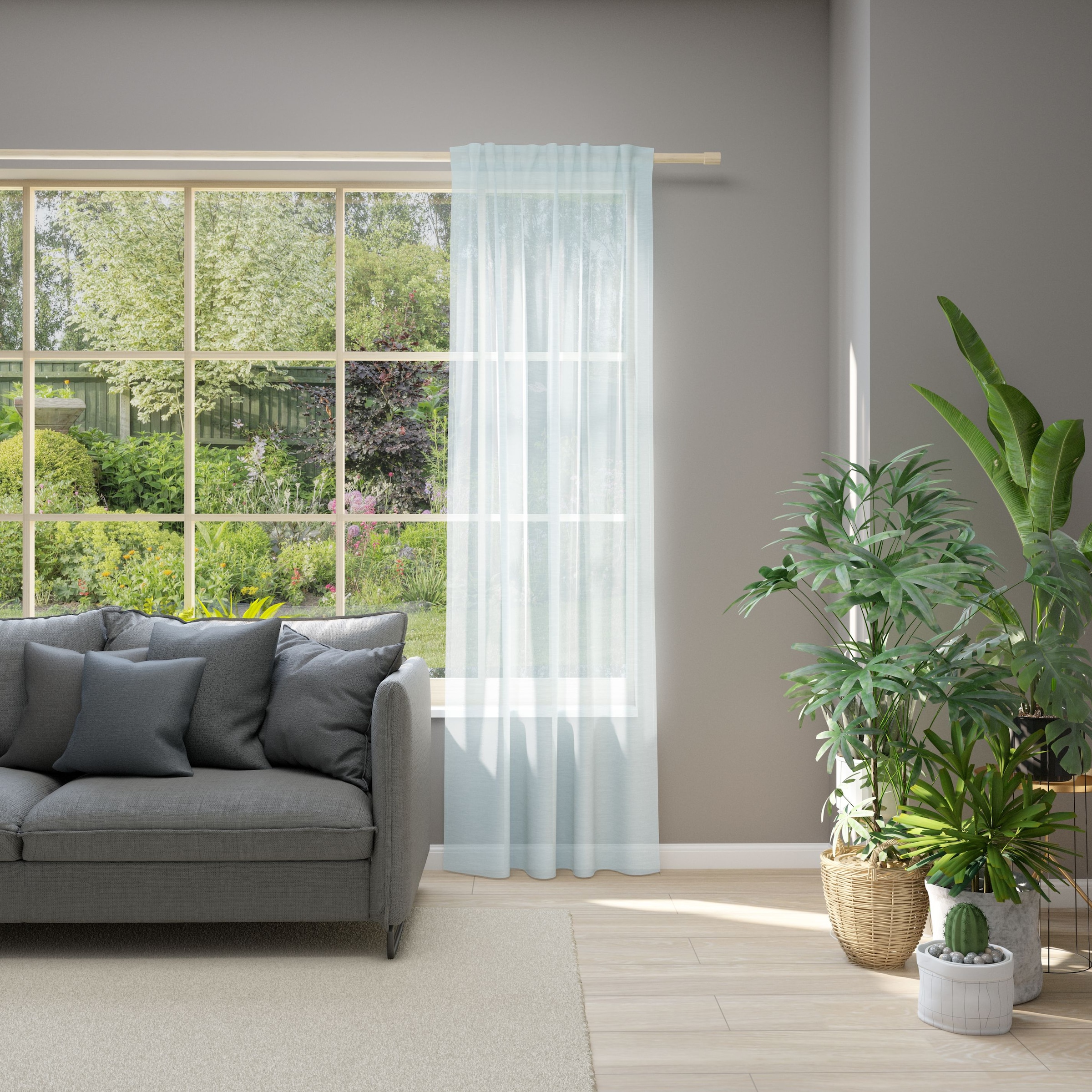 Neutex for you! Vorhang »Allure«, (1 St.), HxB: 245x140, Schal mit verdeckt günstig online kaufen