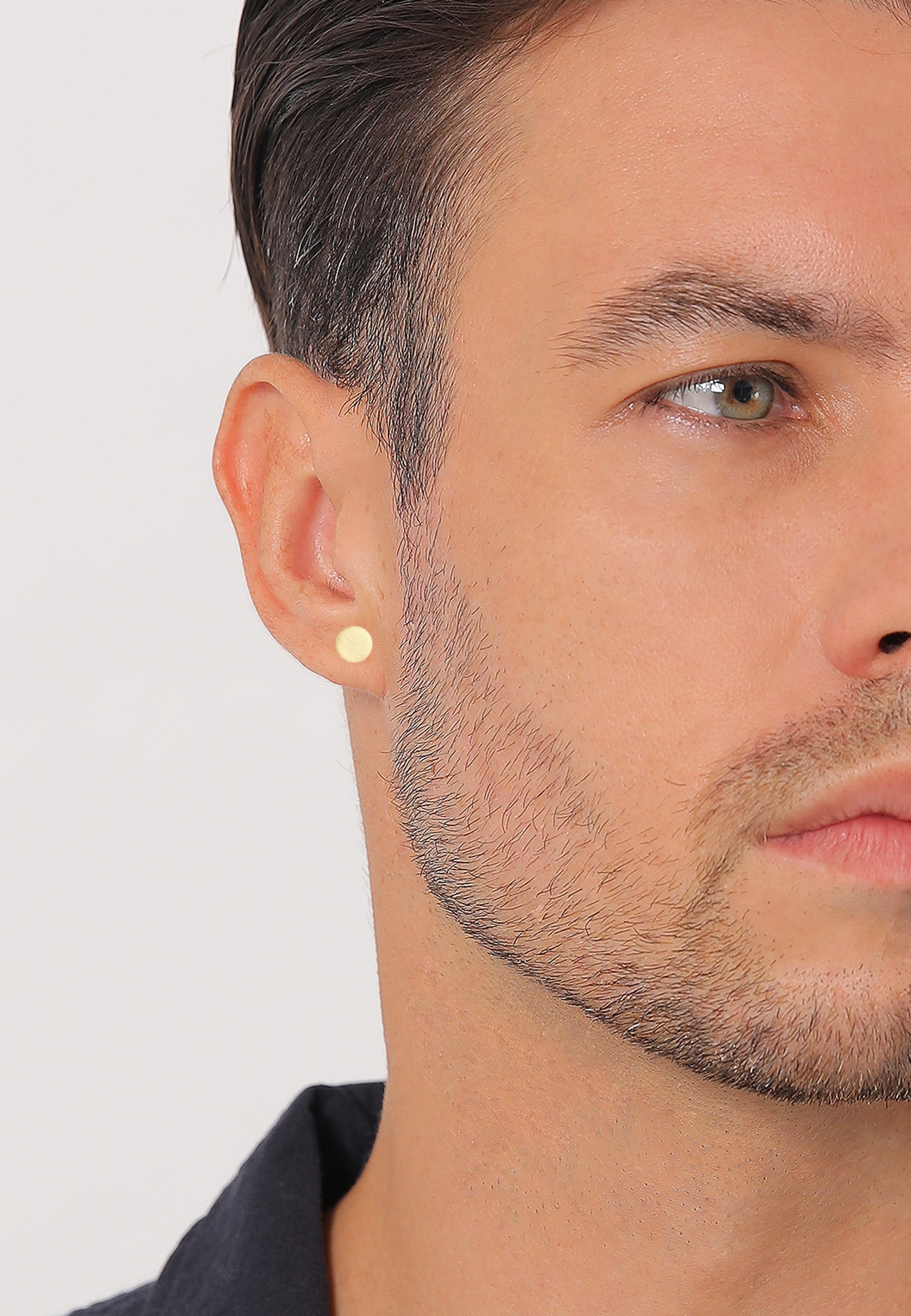 Kuzzoi Paar Ohrstecker »Ohrstecker Plättchen 925 Sterling Silver«