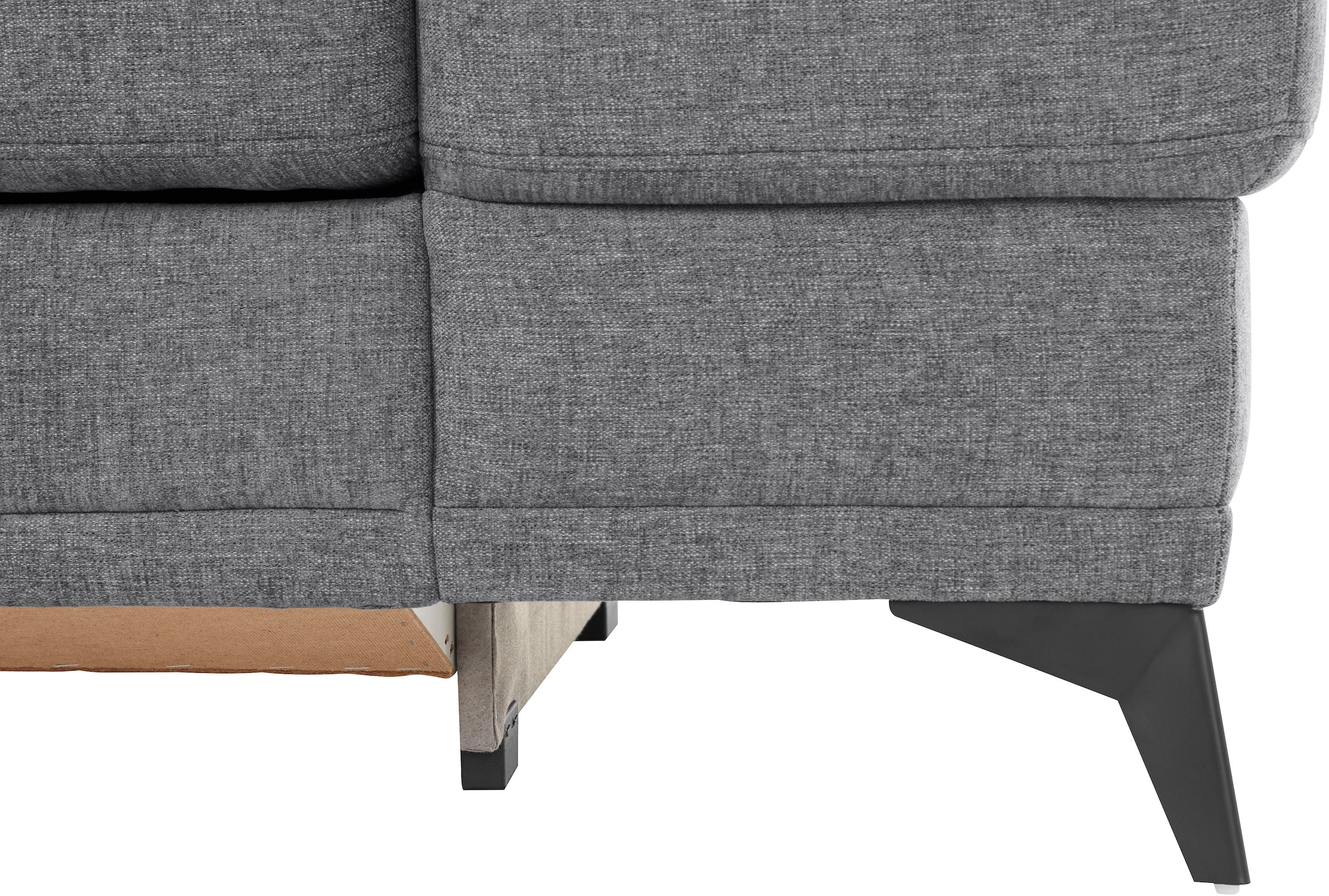 INOSIGN Ecksofa »Cardiz L-Form«, inkl.Kopfteilverstellung und Federkern wahlweise mit Bettfunktion