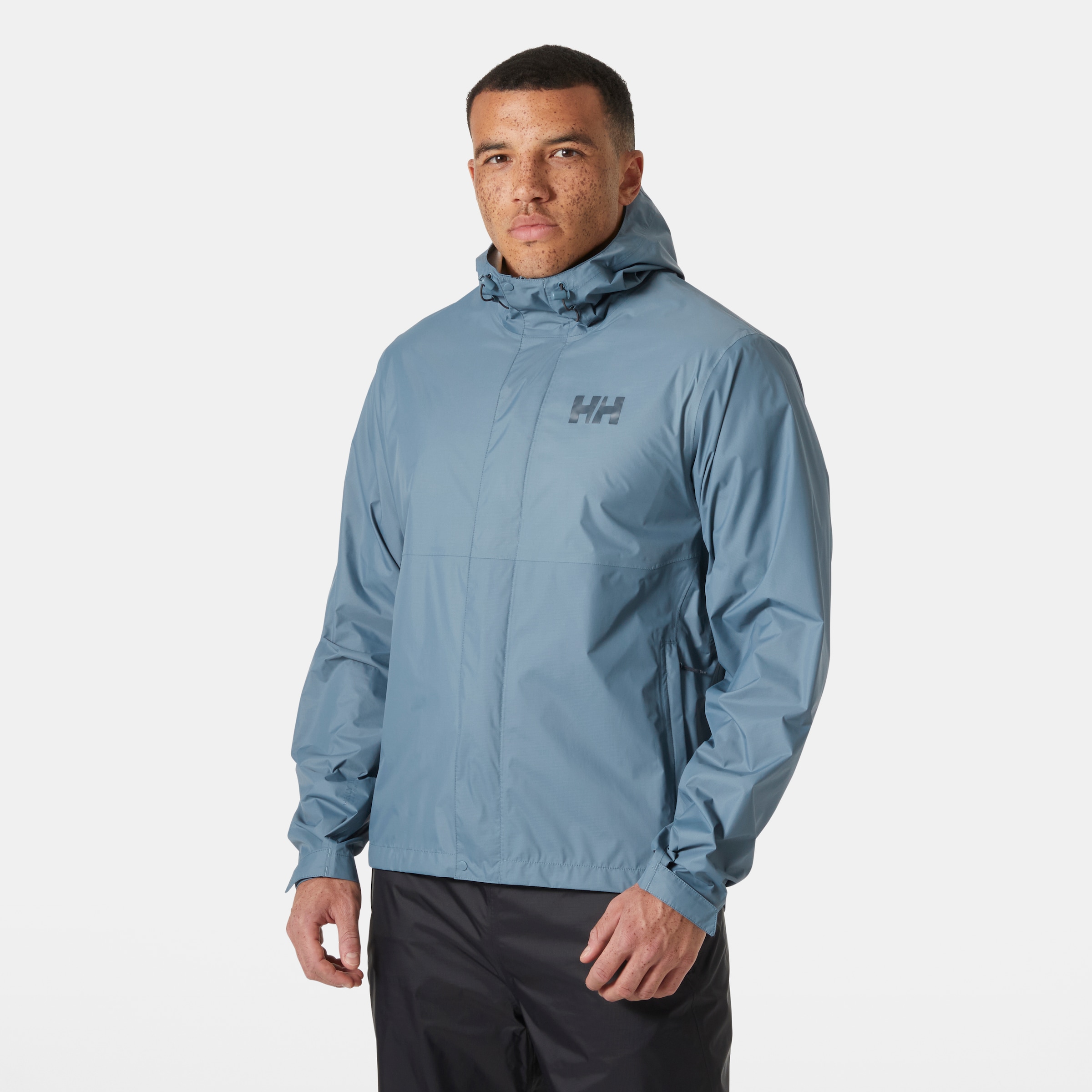 Helly Hansen Regenjacke »LOKE JACKET« mit Kapuze mit Kapuze, wasserdicht, winddicht, atmungsaktiv, po-bedeckende Länge