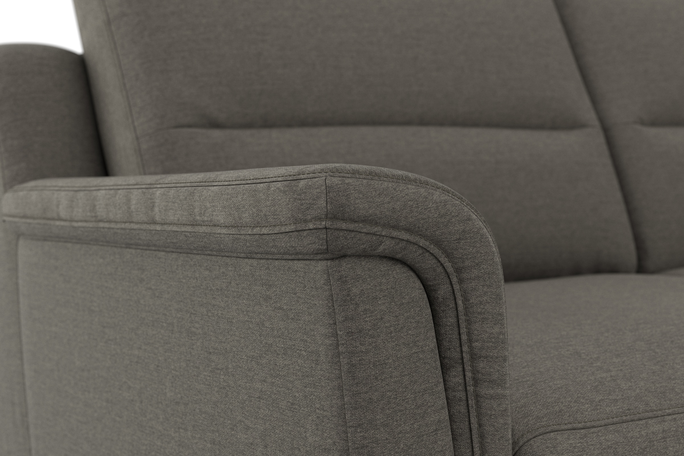 sit&more Ecksofa »Farö L-Form«, inklusive Federkern, wahlweise mit Bettfunktion und Bettkasten