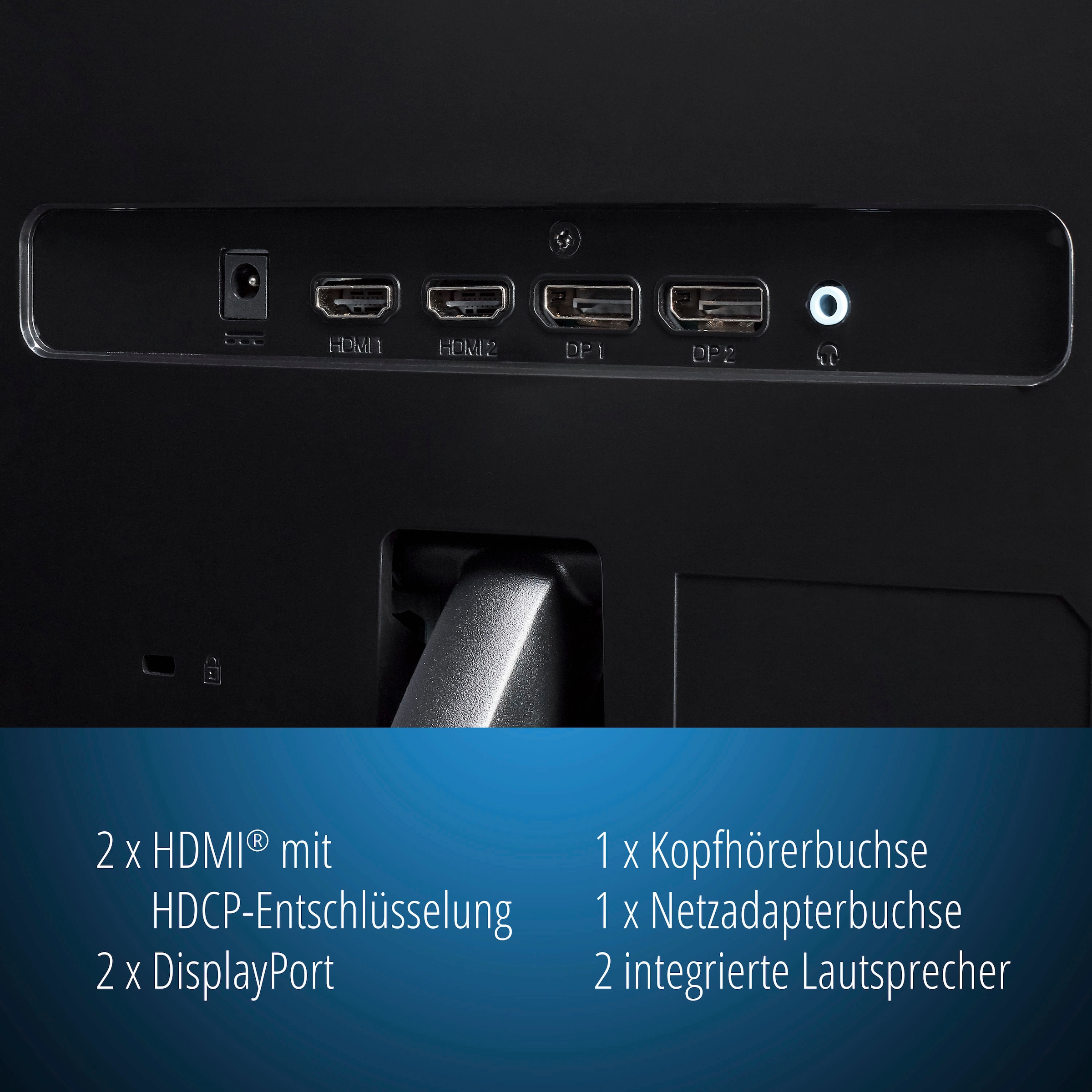 Medion® Gaming-Monitor »Erazer X53275«, 80 cm/31,5 Zoll, 2560 x 1440 px, QHD, 1 ms Reaktionszeit, 144 Hz