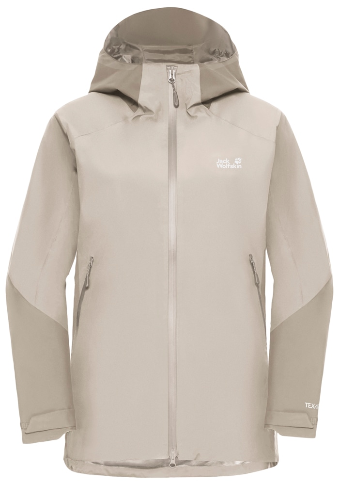 Jack Wolfskin Funktionsjacke »UNBOUND ADVENTURE 2L JKT W« mit Kapuze