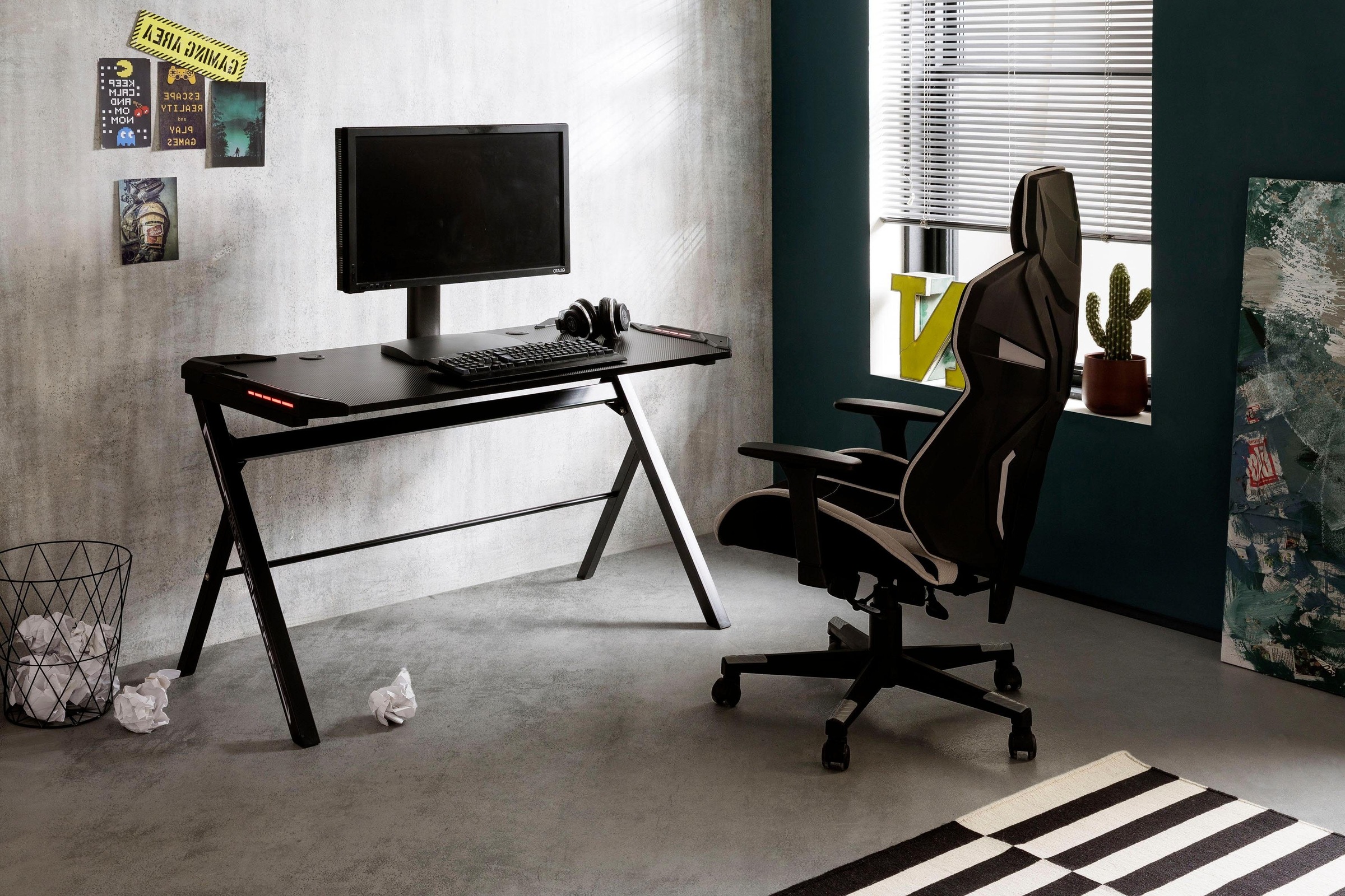 MCA furniture Gamingtisch »mcRacing Basic 3«, Gamingtisch online kaufen