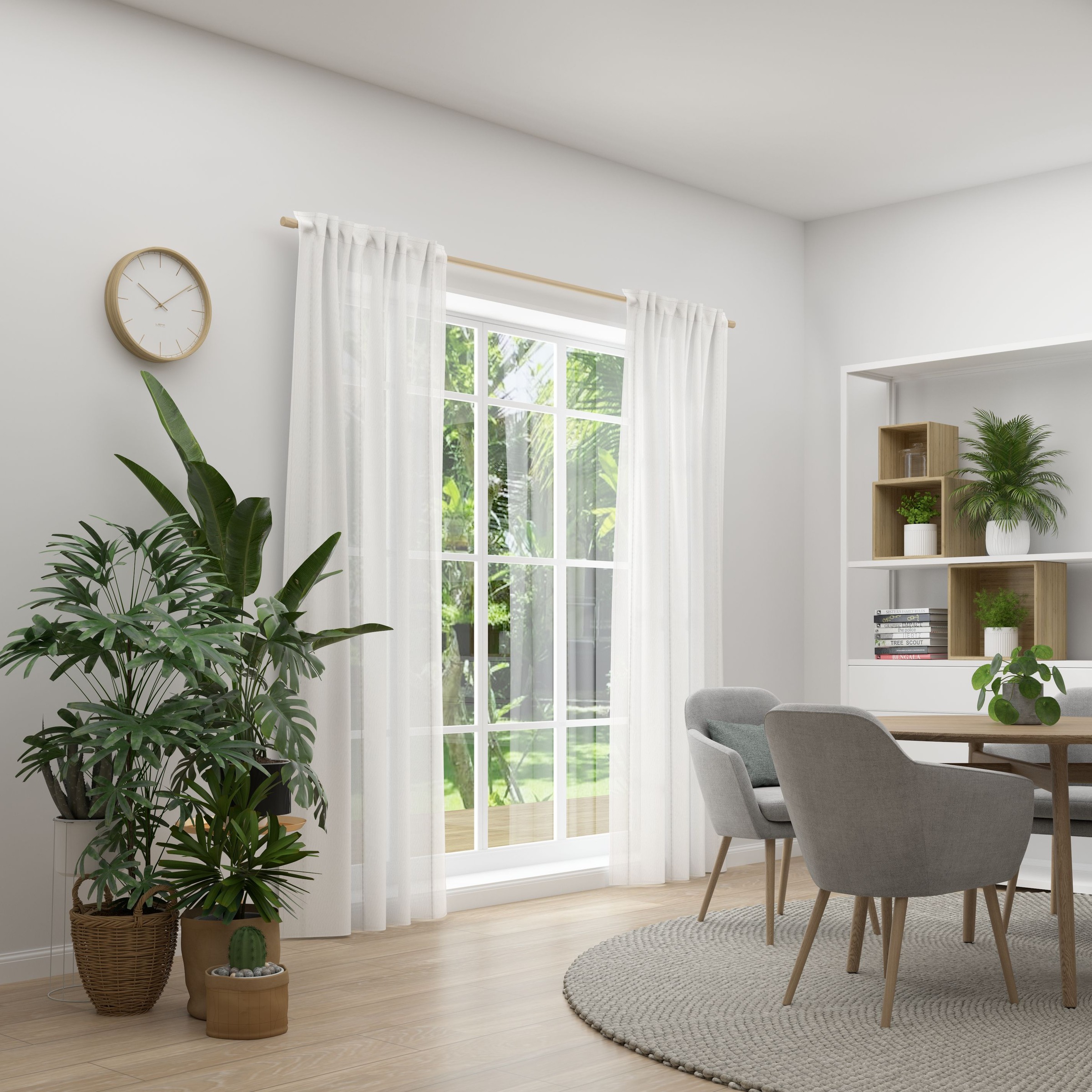 Neutex for you! Vorhang »RASA« Multifunktionsband 1 Stk. tlg. Feiner Längsstreifen, dezenter Struktureffekt