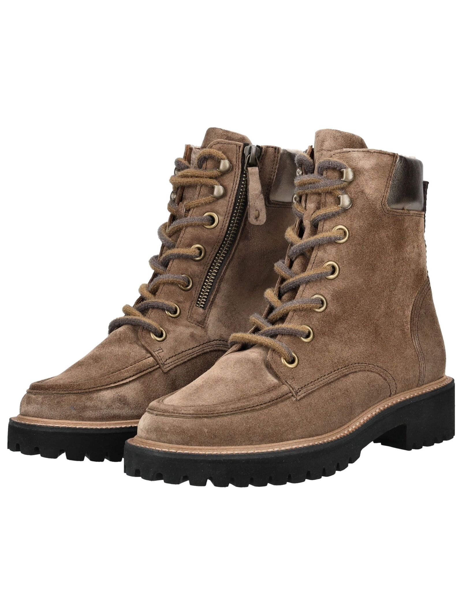 Paul Green Schnürstiefelette »Paul Green Stiefelette Veloursleder«