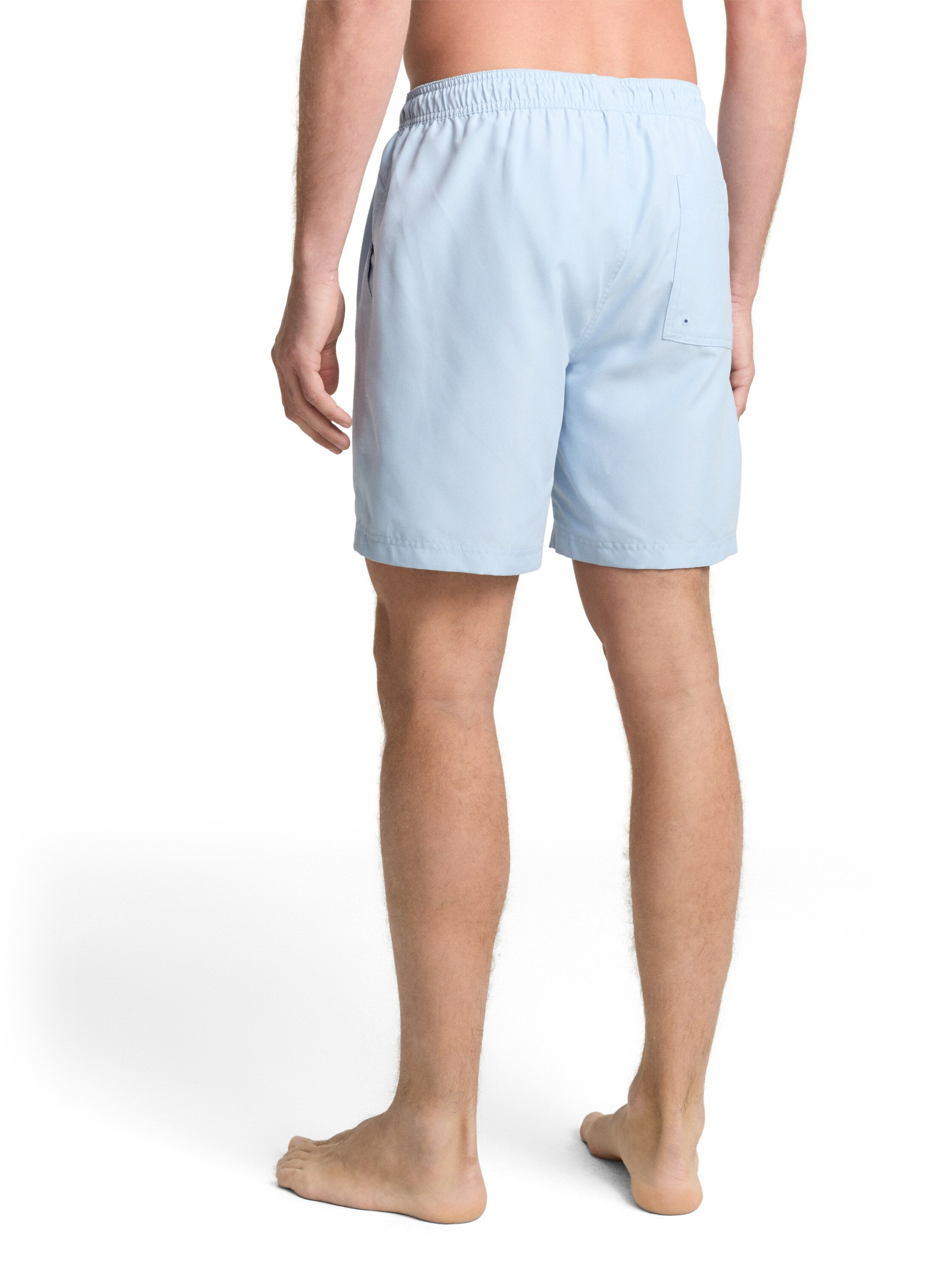 TOM TAILOR Denim Badeshorts Schwimmshorts mit Eingrifftaschen und Gummibund