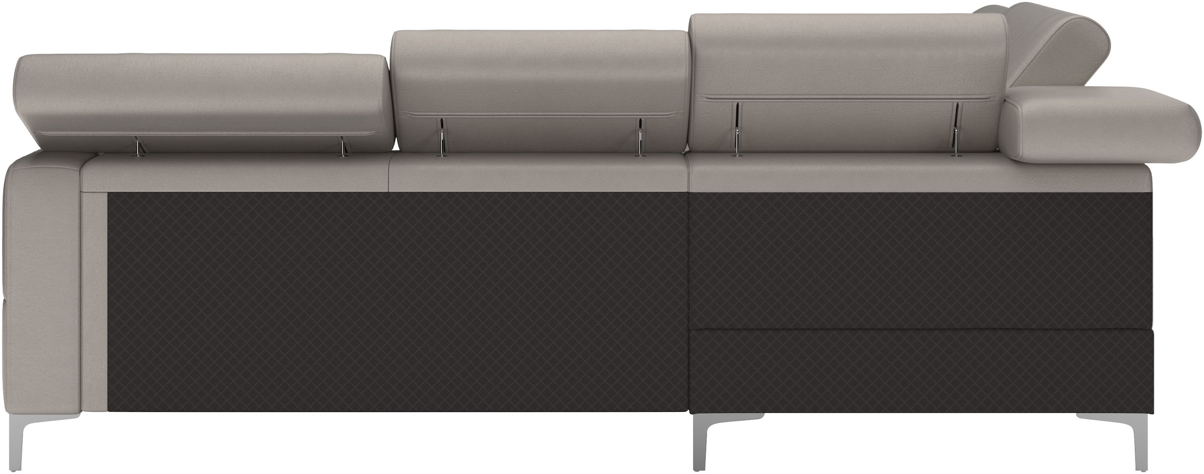 COTTA Ecksofa »Sammy L-Form«, mit Kopfteilverstellung, wahlweise mit Bettfunktion & Bettkasten