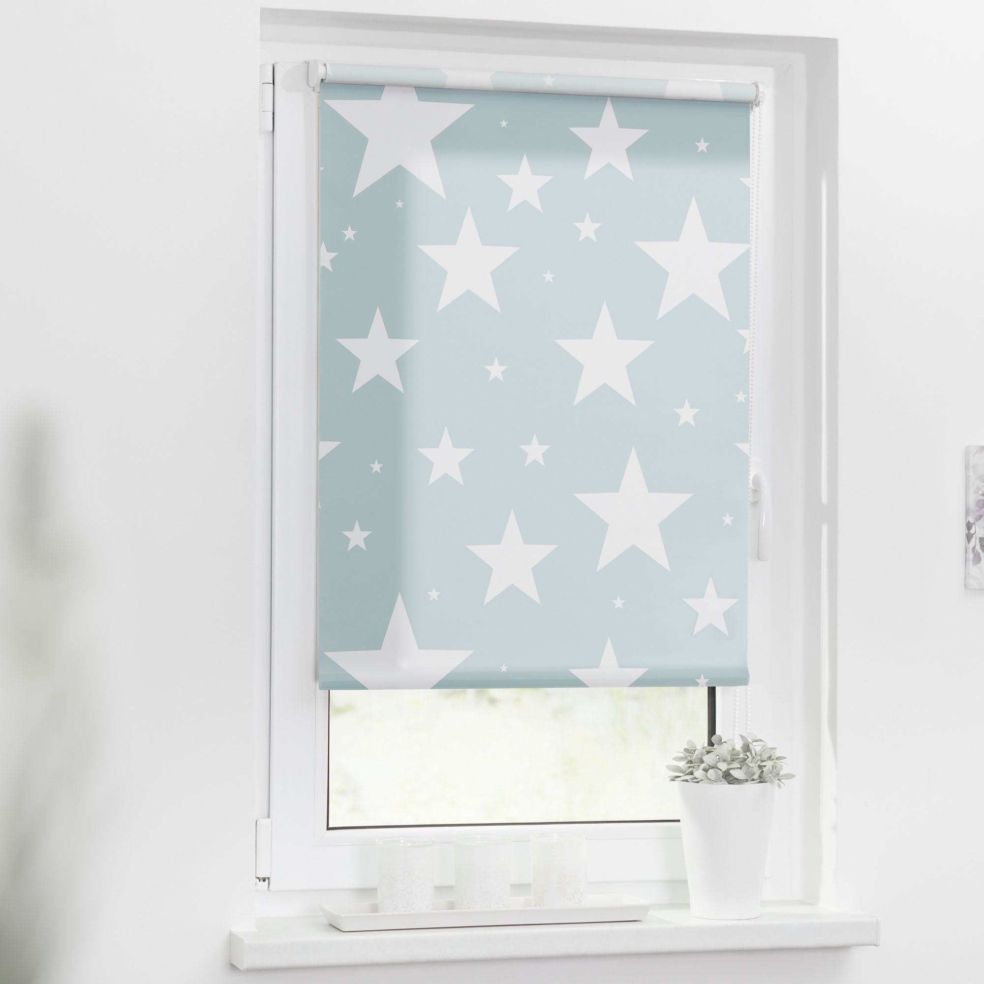 LICHTBLICK ORIGINAL Seitenzugrollo »Rollo Klemmfix, ohne Bohren, blickdicht günstig online kaufen