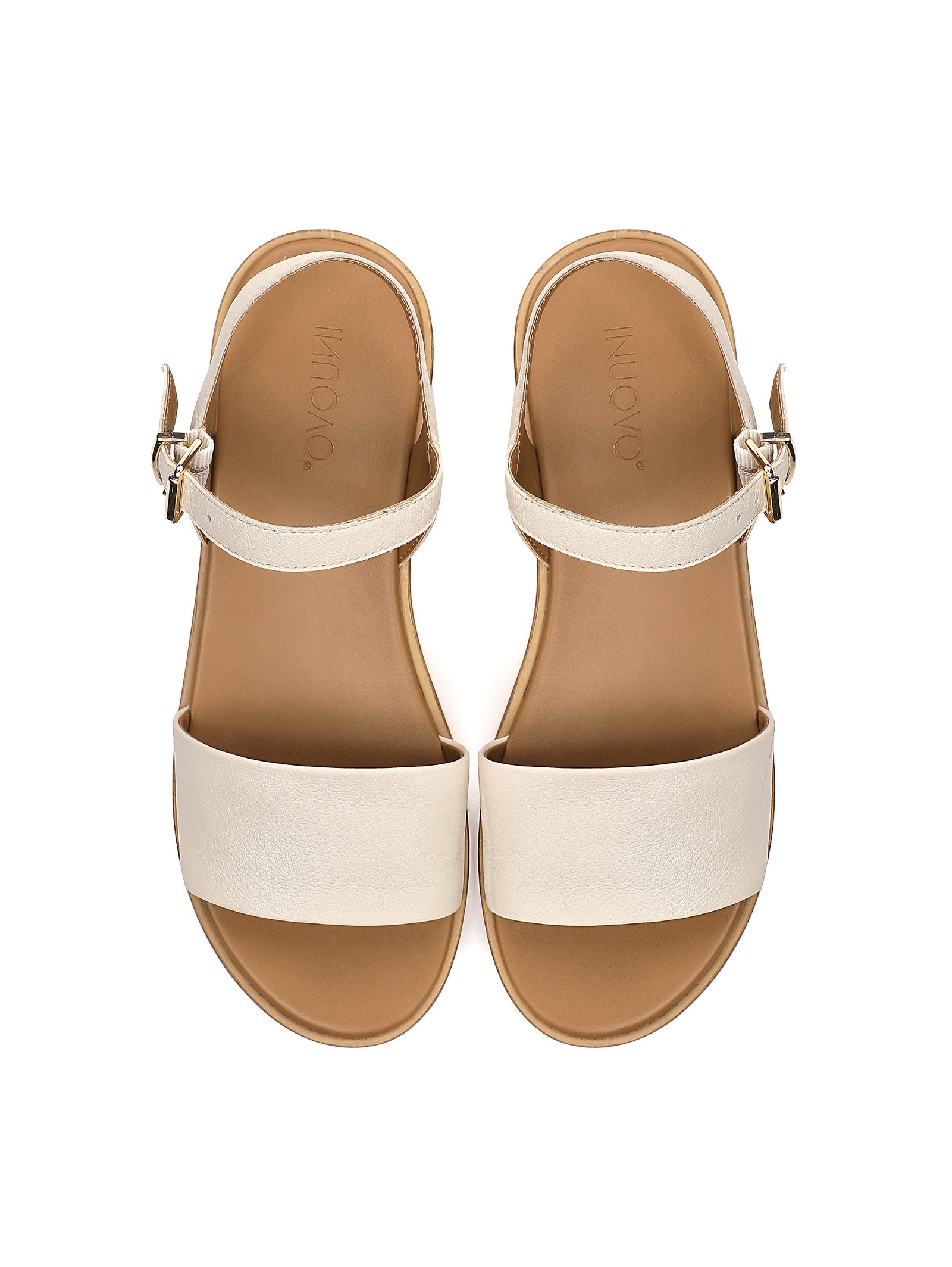 INUOVO Keilsandalette »INUOVO Sandalen Leder«