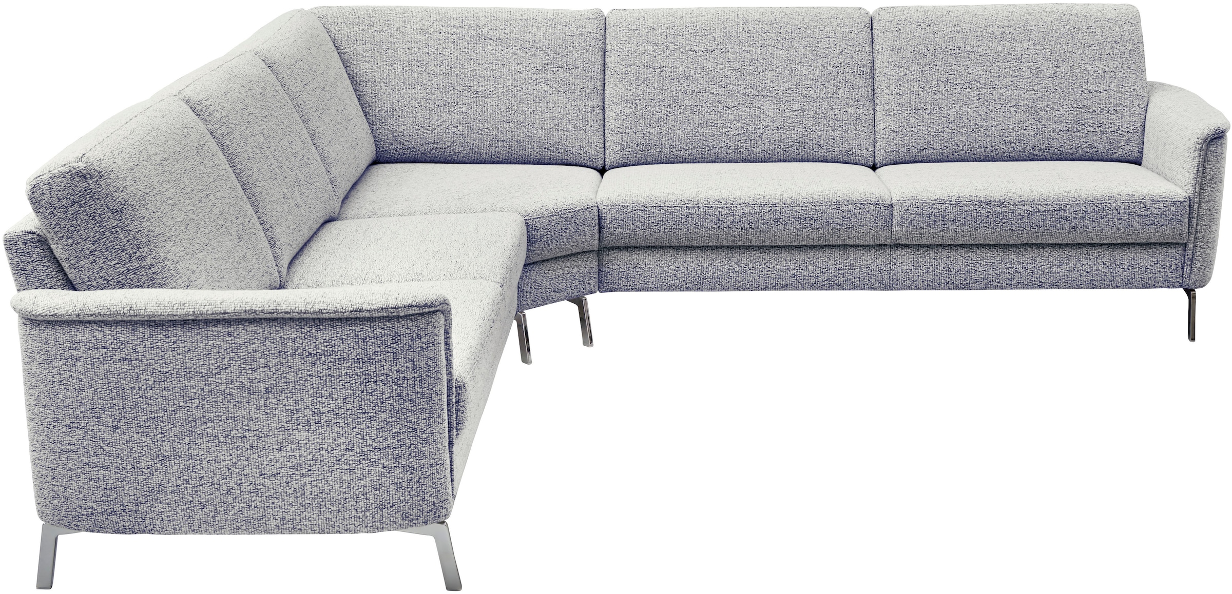 Home affaire Ecksofa »Solvaro, optional motorischer Sitzvorzug, Breite 283 cm« Saugroboter-tauglich, hochwertige Details & sorgfältige Verarbeitung