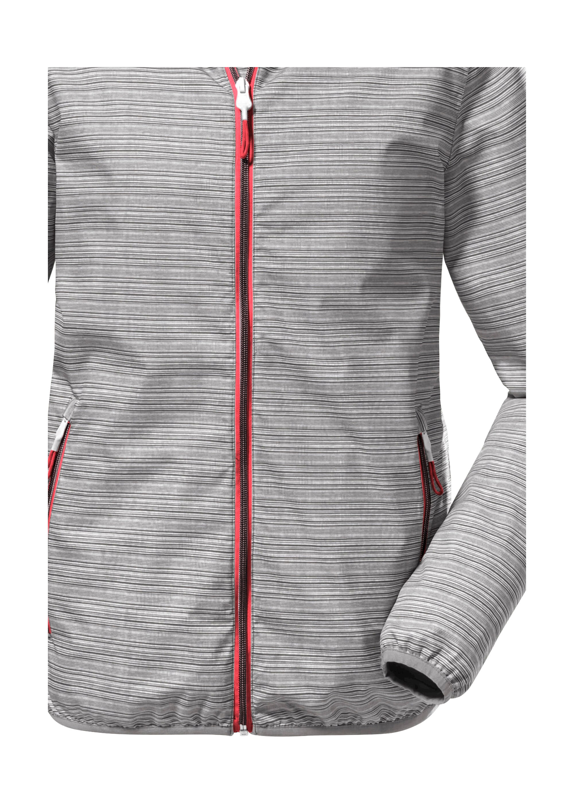 Killtec Outdoorjacke »KOS 3 WMN JCKT« Leichte, wasserdichte Damenjacke mit All Over-Print, packbar.