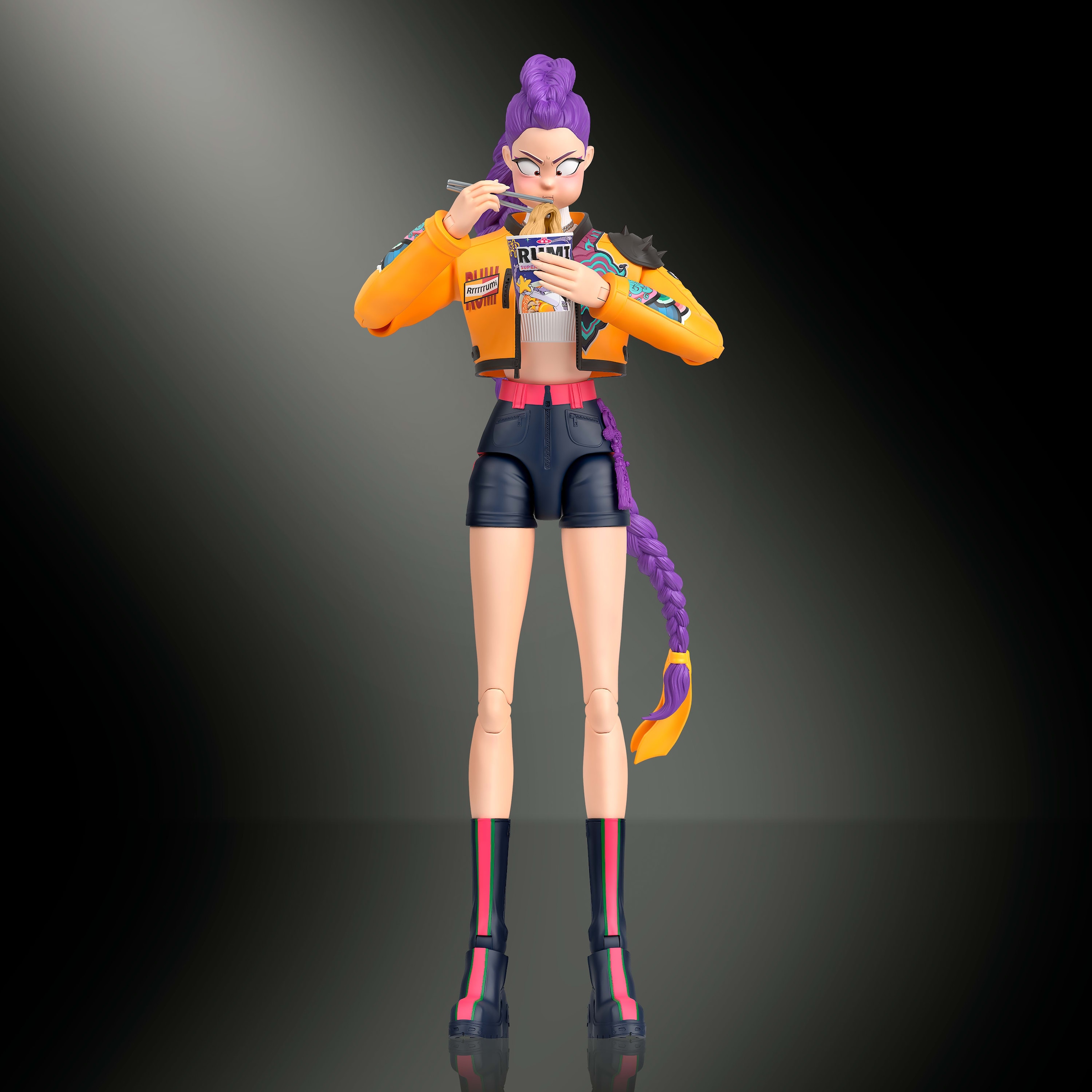 Mattel® Actionfigur »KPop Demon Hunters Rumi« beweglich