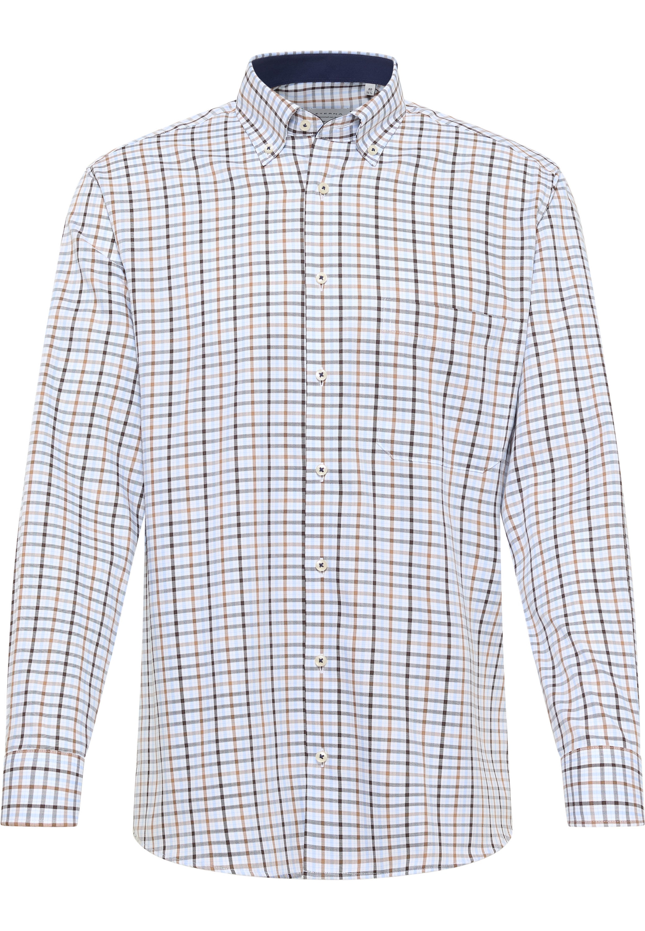 Eterna Langarmhemd »COMFORT FIT« NON IRON (bügelfrei)