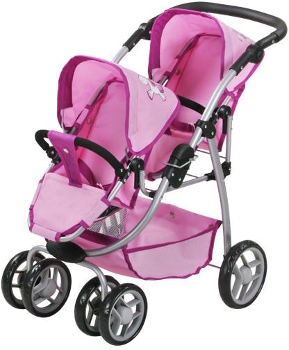 Knorrtoys® Puppen-Zwillingsbuggy »Big Twin - UMA. Das Einhorn«